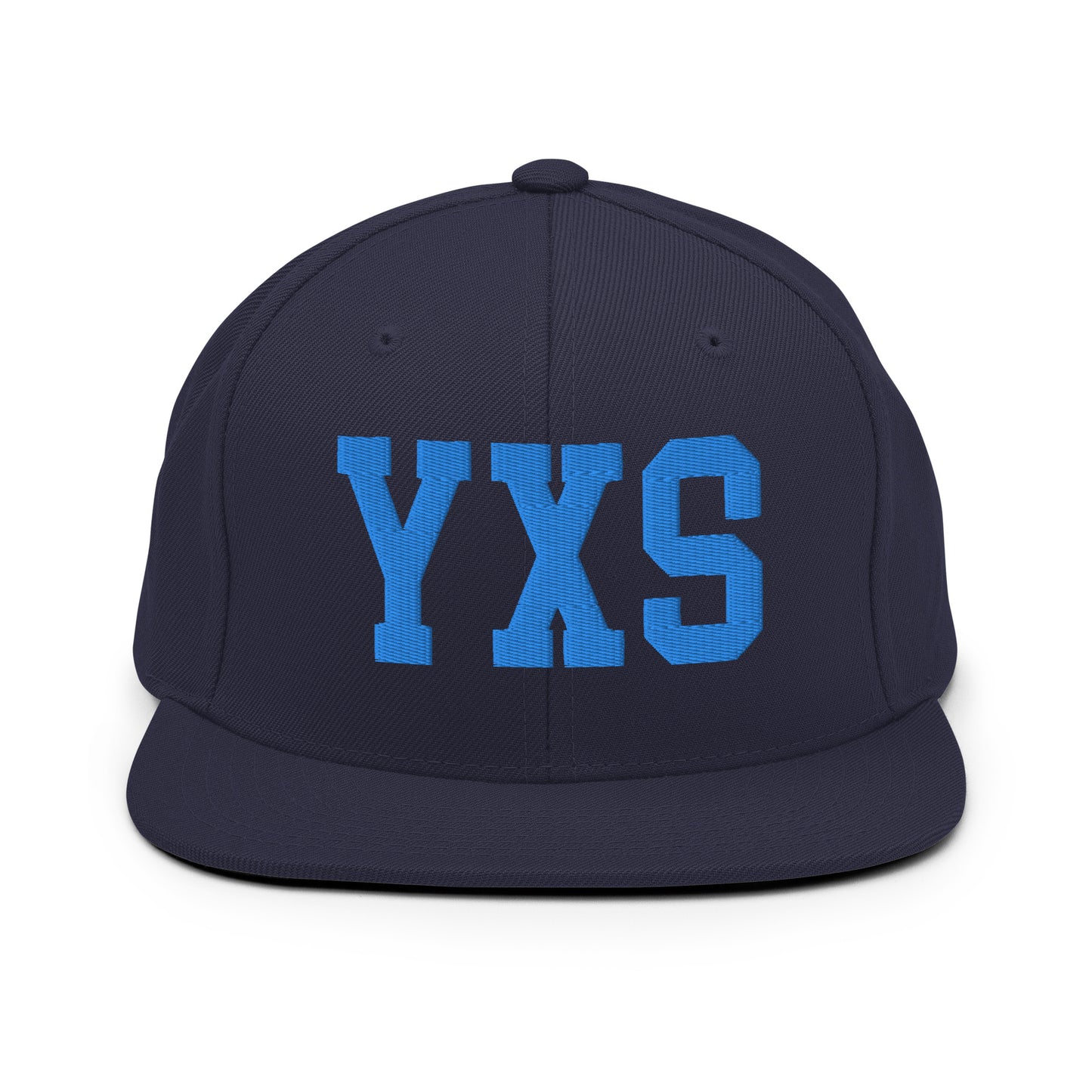 College-Style Classic Snapback Hat • Aqua Blue • YXS Prince George • YHM Designs - Image 07