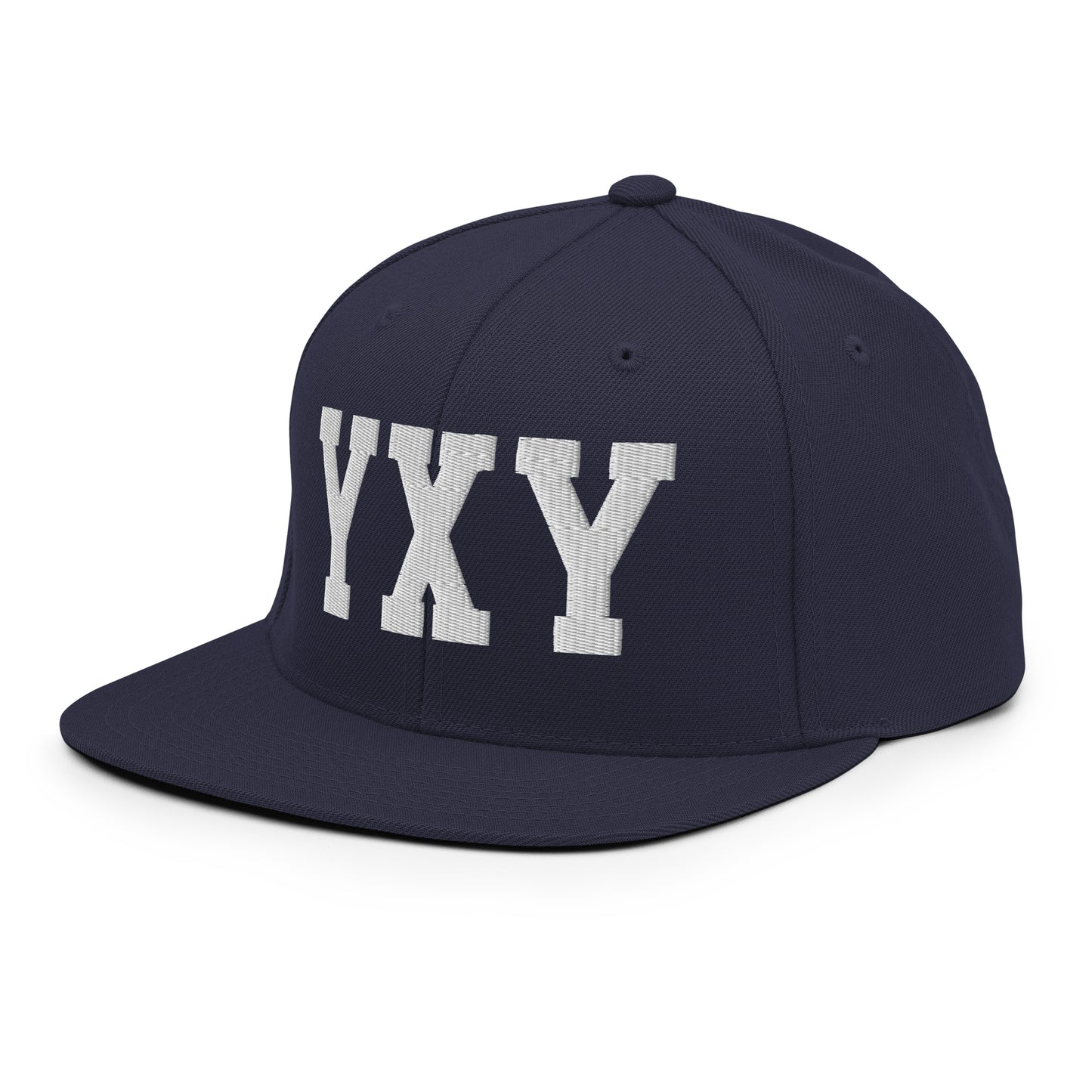 College-Style Classic Snapback Hat • White • YXY Whitehorse Souvenir • YHM Designs - Image 17