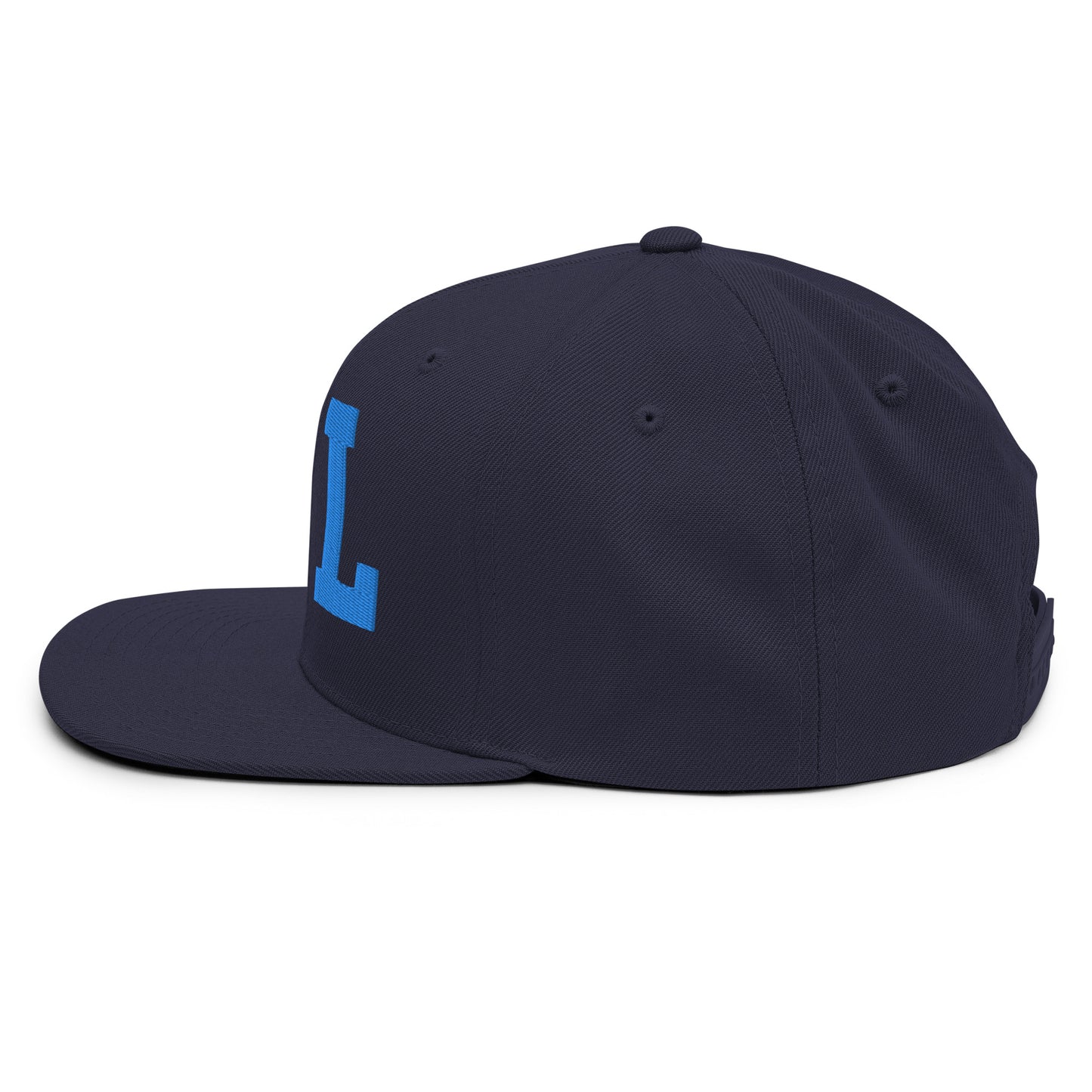 College-Style Classic Snapback Hat • Aqua Blue • ORL Orlando • YHM Designs - Image 09