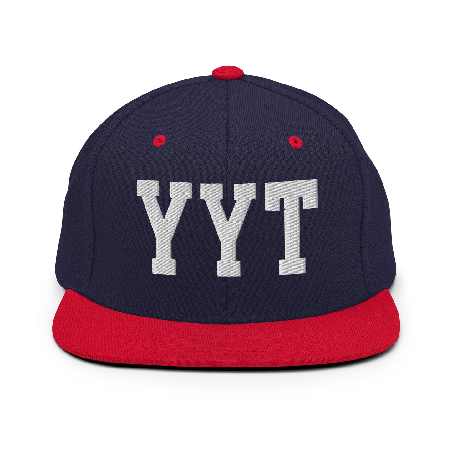 College-Style Classic Snapback Hat • White • YYT St. John's Souvenir • YHM Designs - Image 19