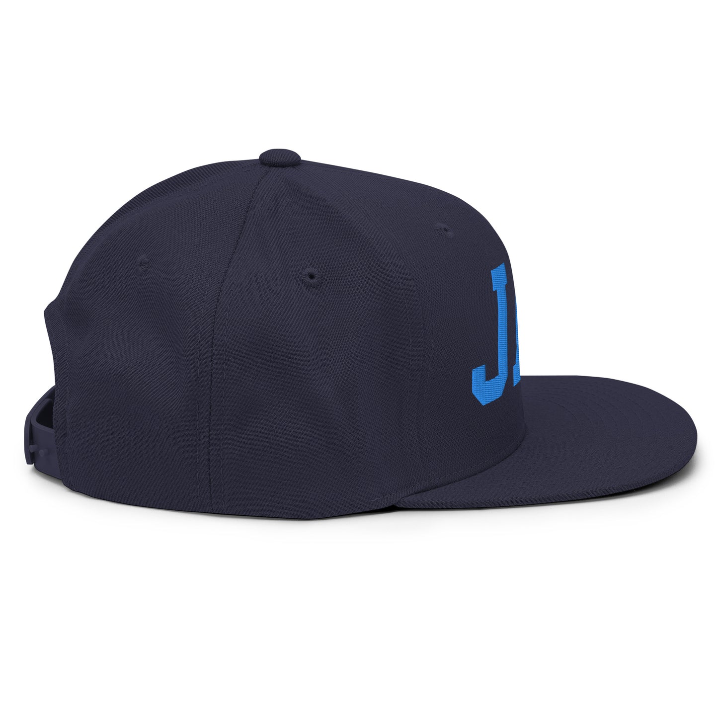 College-Style Classic Snapback Hat • Aqua Blue • JAX Jacksonville • YHM Designs - Image 11
