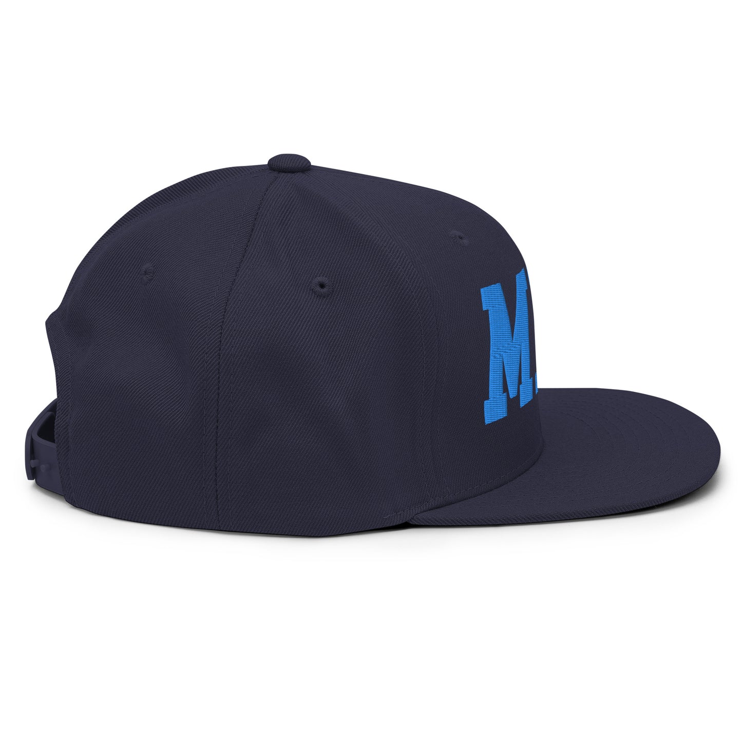 College-Style Classic Snapback Hat • Aqua Blue • MEX Mexico City • YHM Designs - Image 11