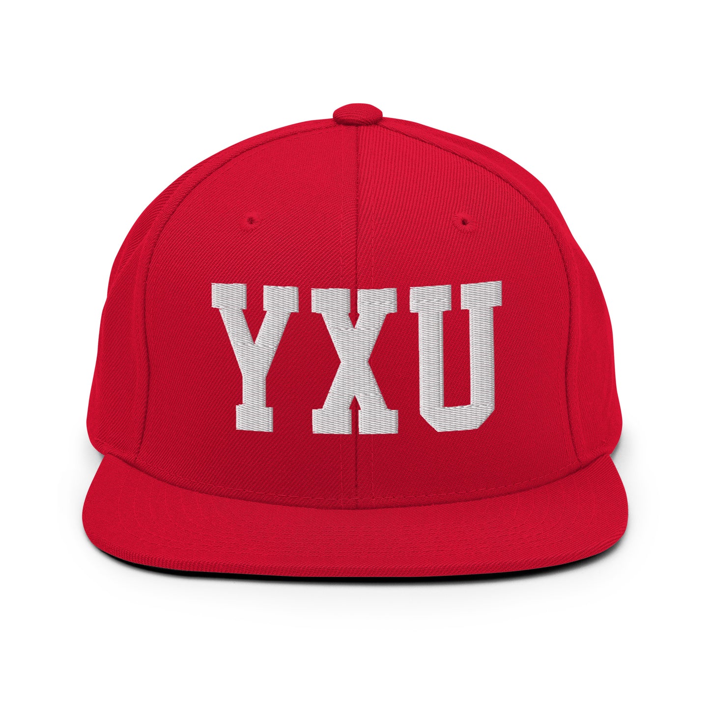 College-Style Classic Snapback Hat • White • YXU London Souvenir • YHM Designs - Image 26