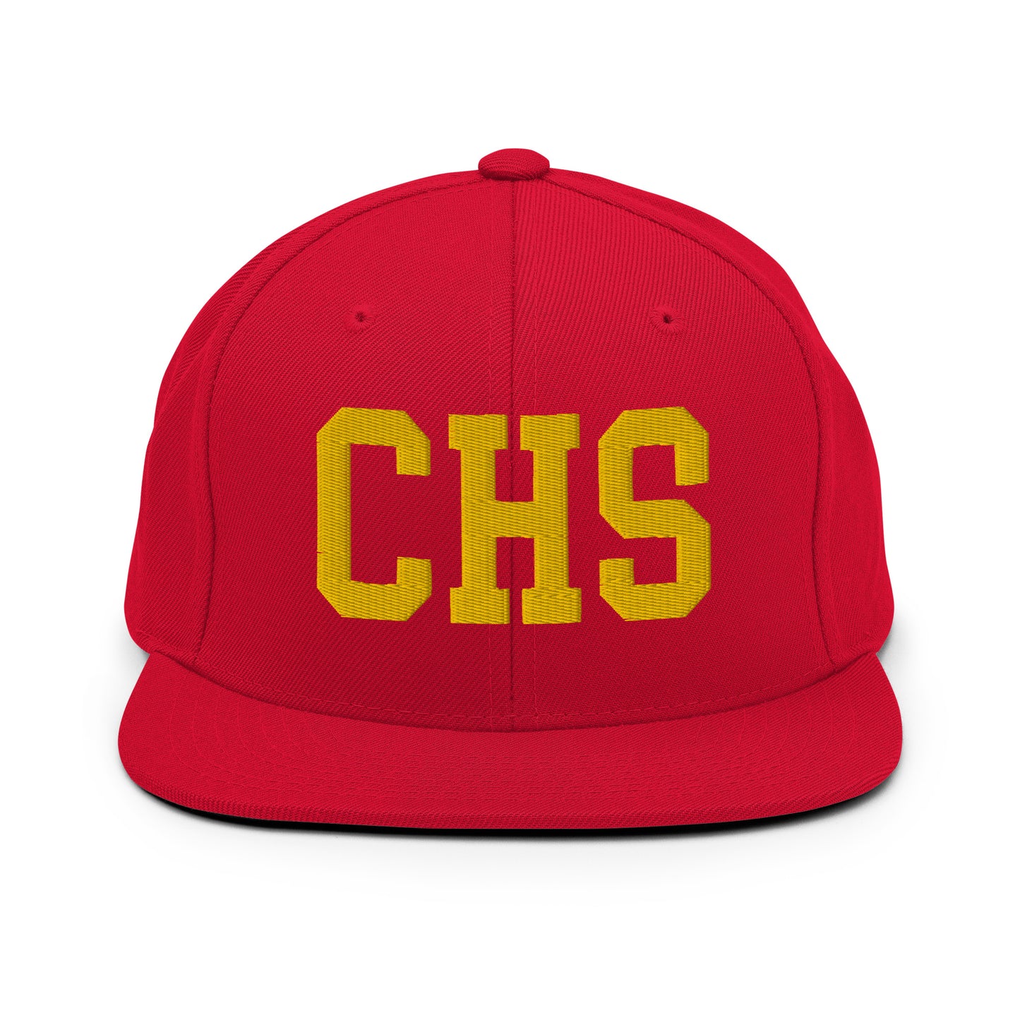 College-Style Classic Snapback Hat • Gold • CHS Charleston • YHM Designs - Image 18