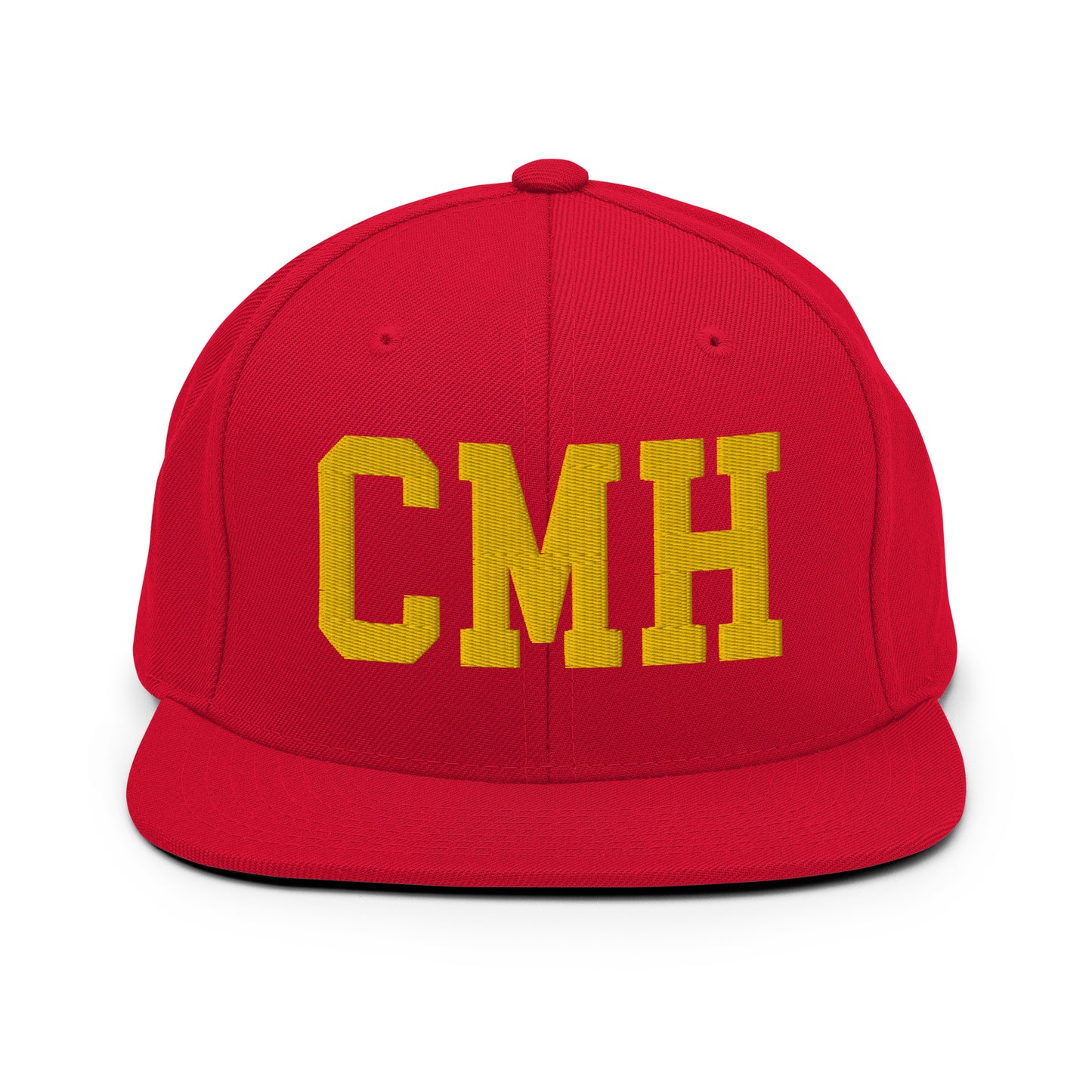 College-Style Classic Snapback Hat • Gold • CMH Columbus • YHM Designs - Image 18