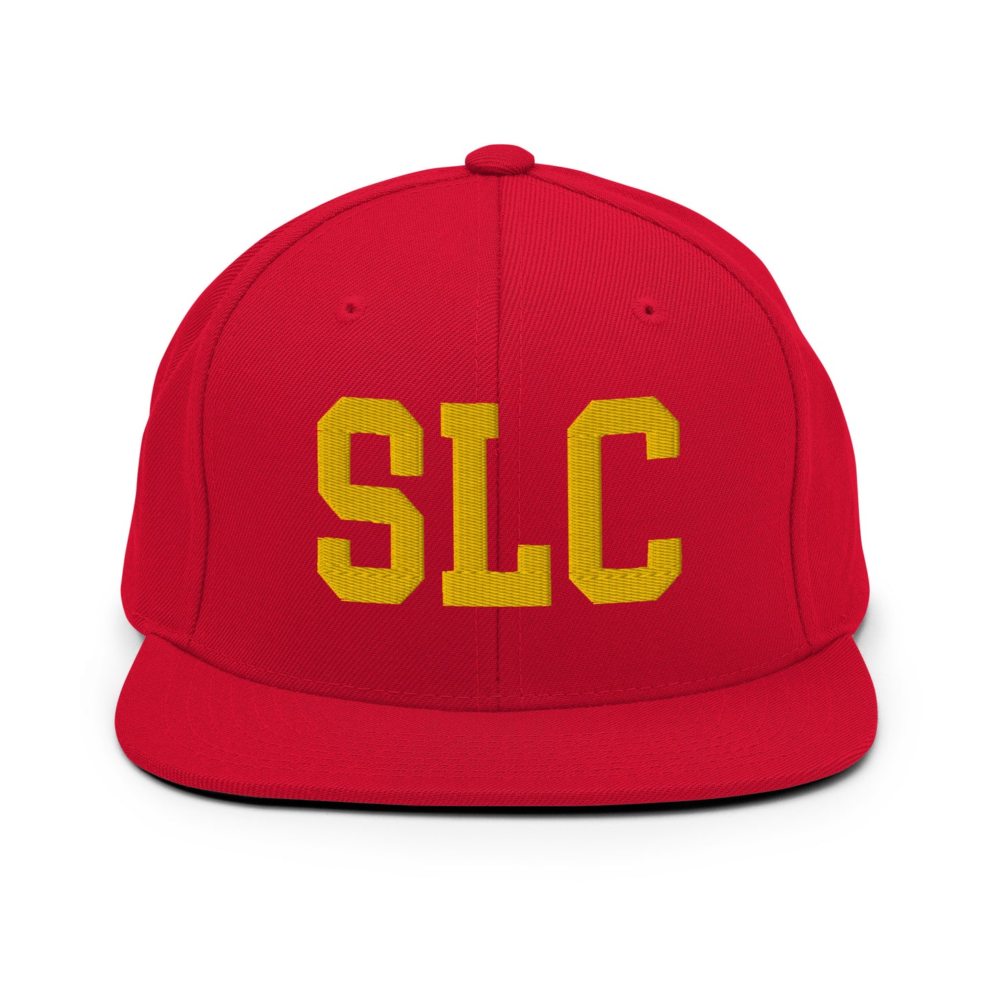 College-Style Classic Snapback Hat • Gold • SLC Salt Lake City • YHM Designs - Image 18
