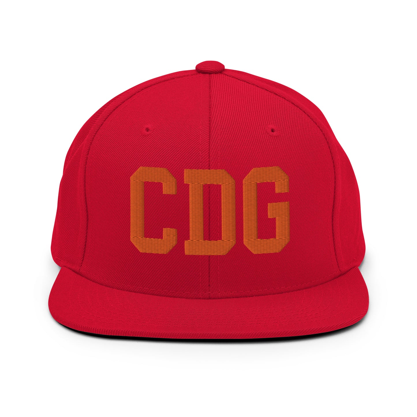 College-Style Classic Snapback Hat • Orange • CDG Paris • YHM Designs - Image 27