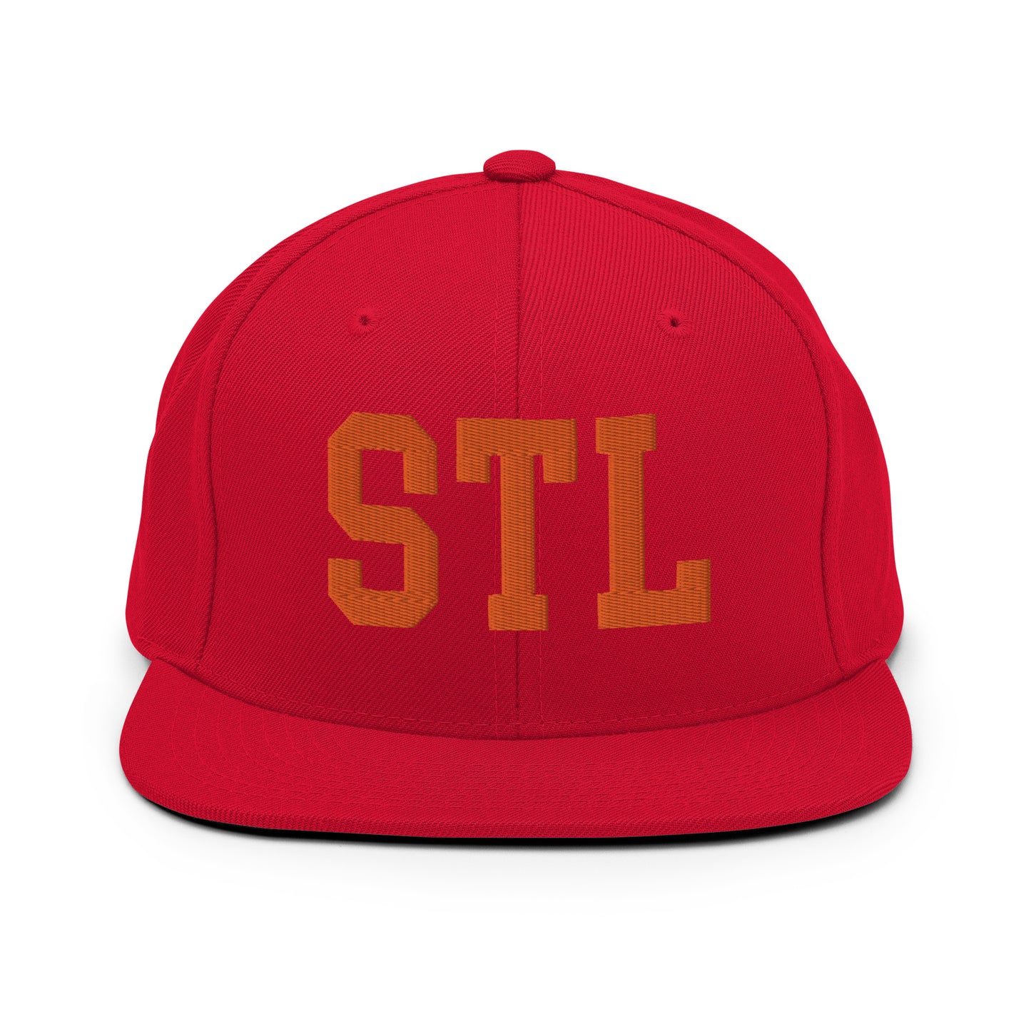 College-Style Classic Snapback Hat • Orange • STL St. Louis • YHM Designs - Image 27