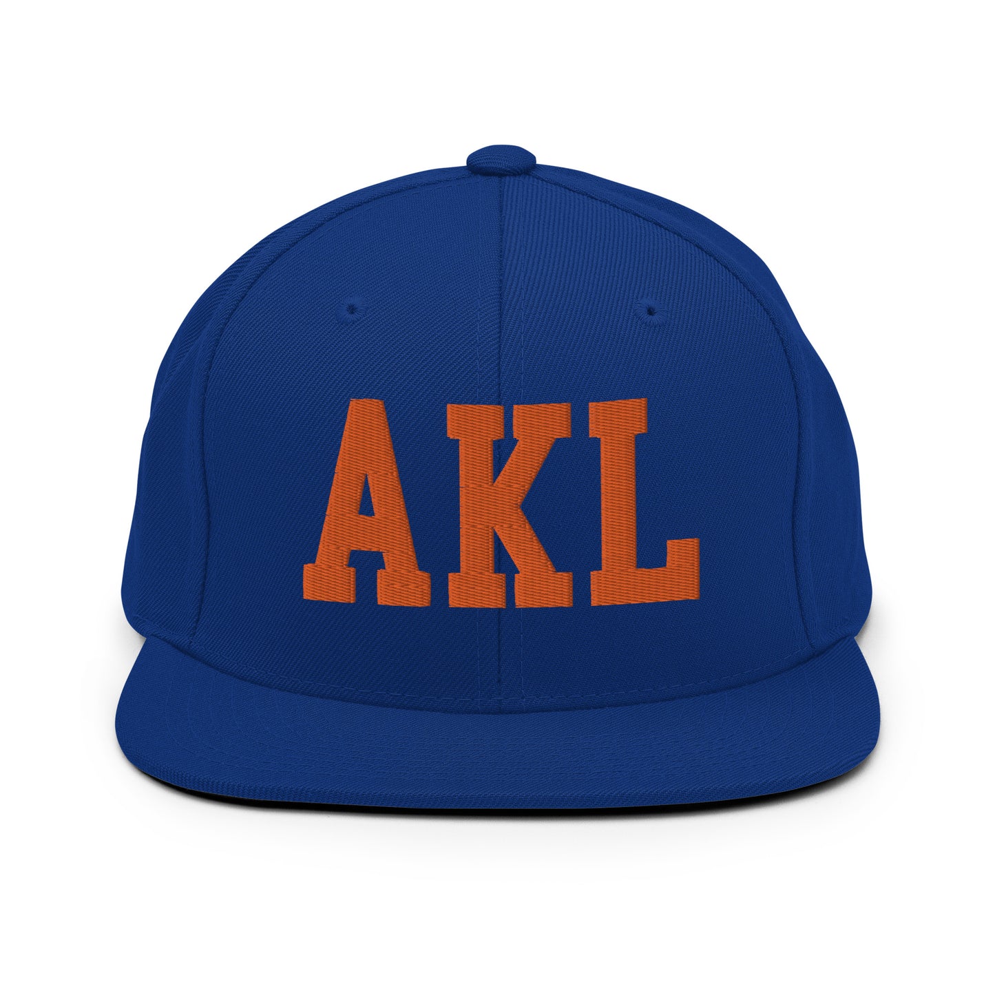 College-Style Classic Snapback Hat • Orange • AKL Auckland • YHM Designs - Image 15