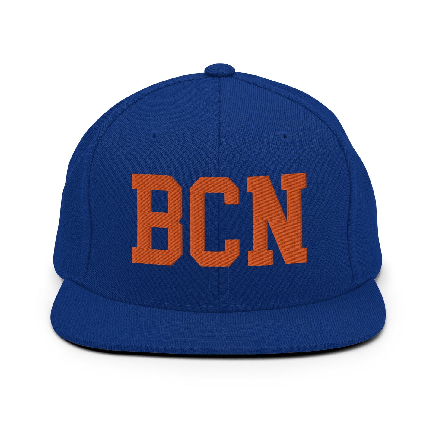 College-Style Classic Snapback Hat • Orange • BCN Barcelona • YHM Designs - Image 15