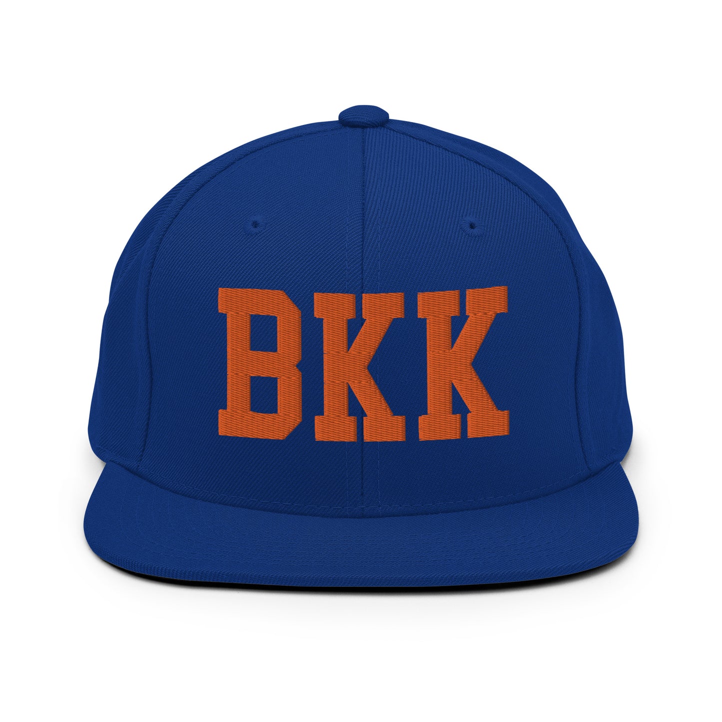 College-Style Classic Snapback Hat • Orange • BKK Bangkok • YHM Designs - Image 15