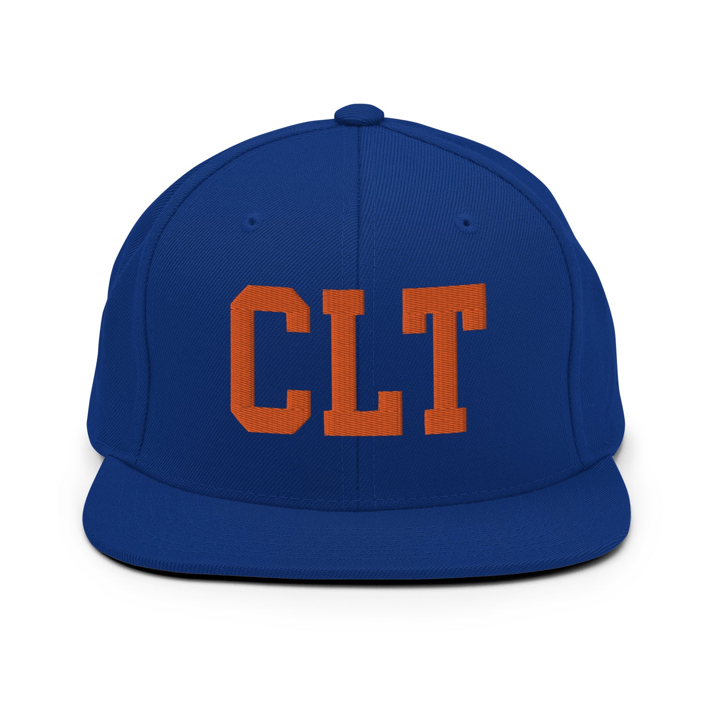 College-Style Classic Snapback Hat • Orange • CLT Charlotte • YHM Designs - Image 15