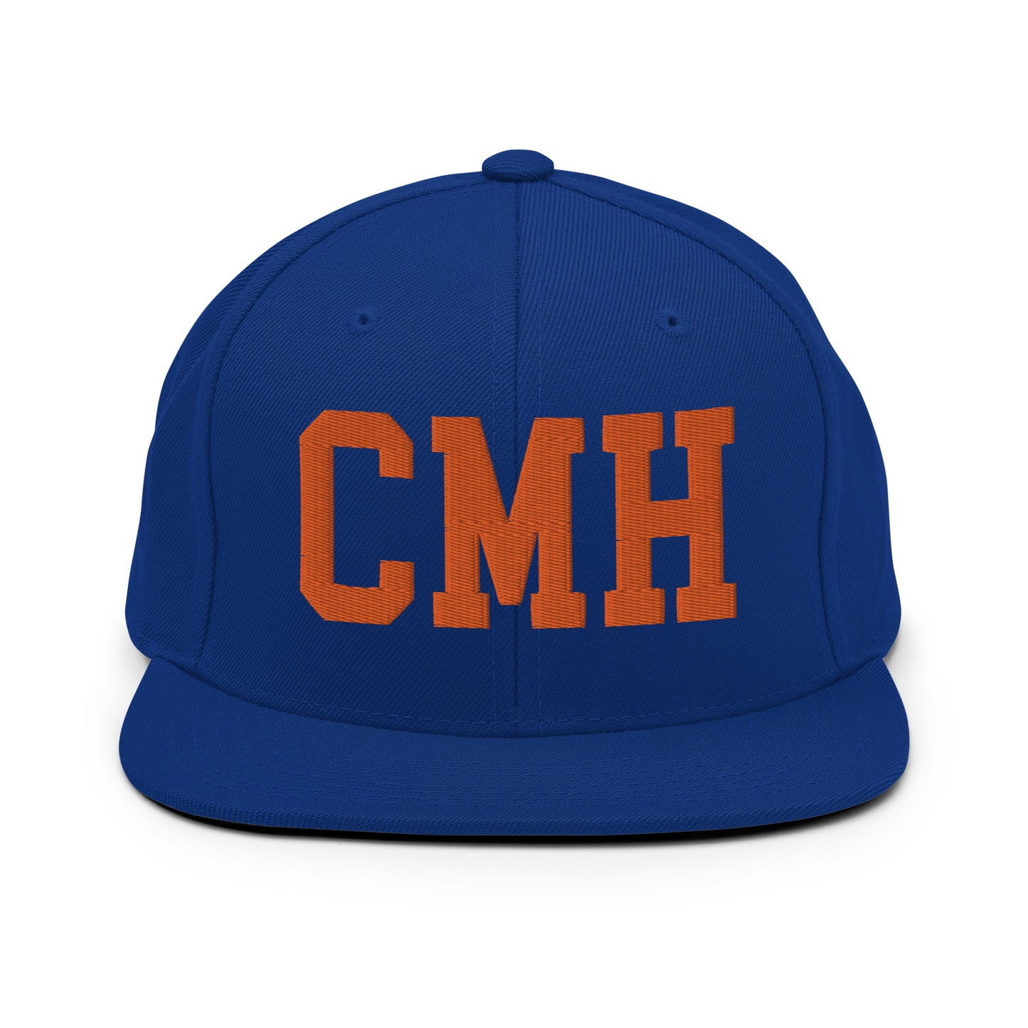 College-Style Classic Snapback Hat • Orange • CMH Columbus • YHM Designs - Image 15