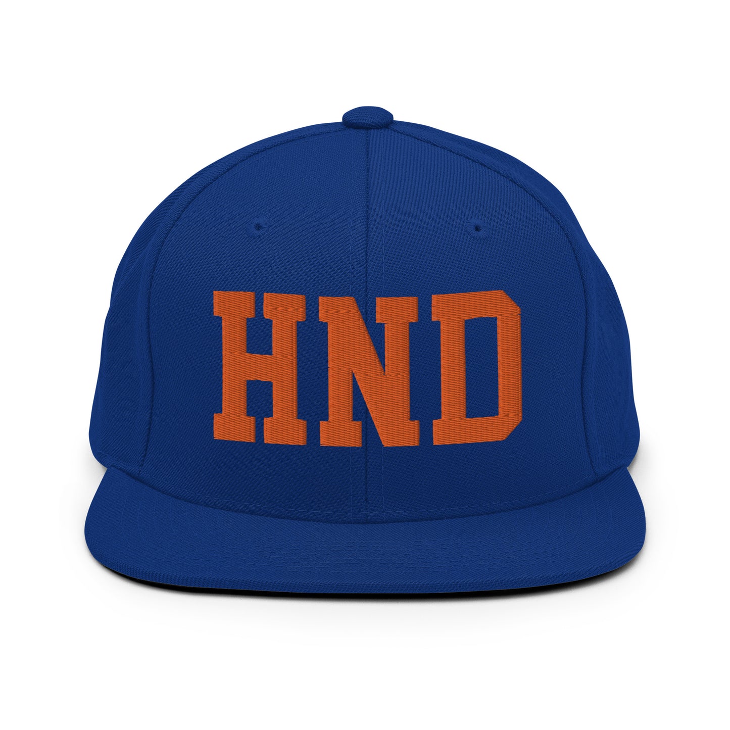 College-Style Classic Snapback Hat • Orange • HND Tokyo • YHM Designs - Image 15