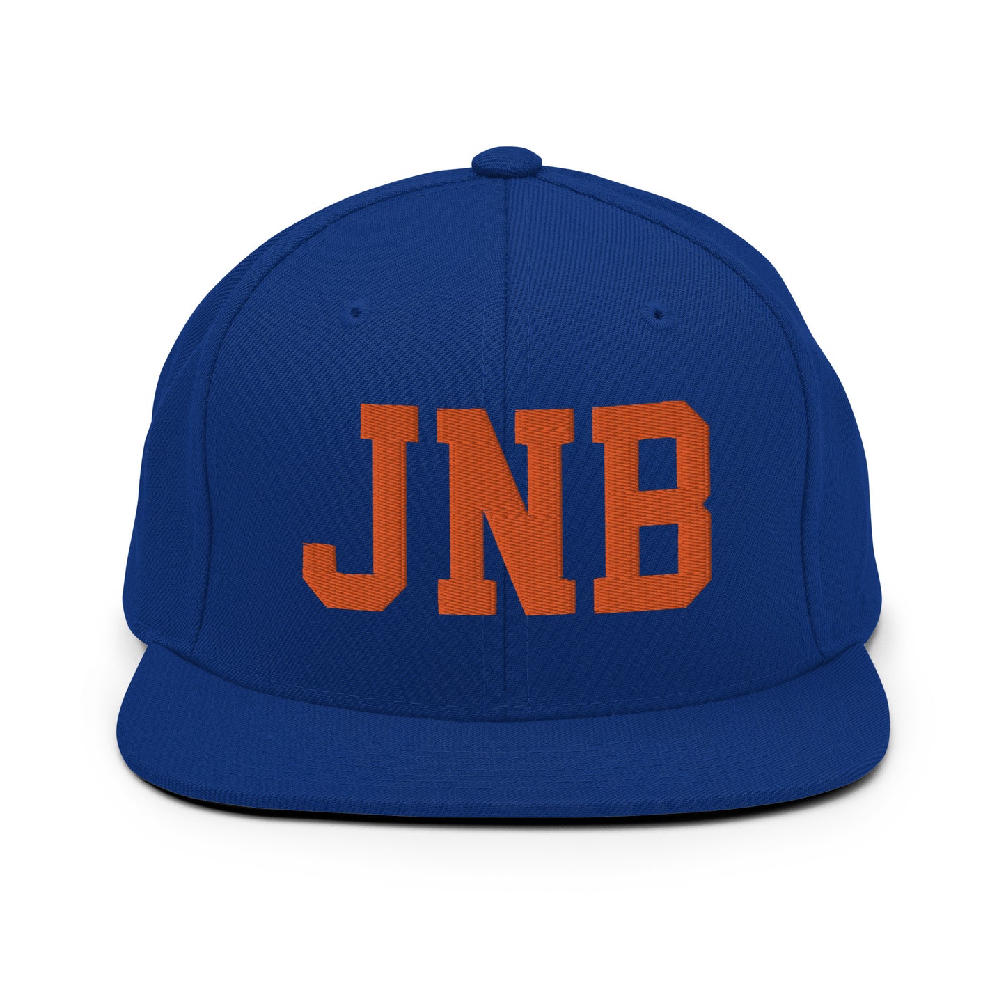 College-Style Classic Snapback Hat • Orange • JNB Johannesburg • YHM Designs - Image 15