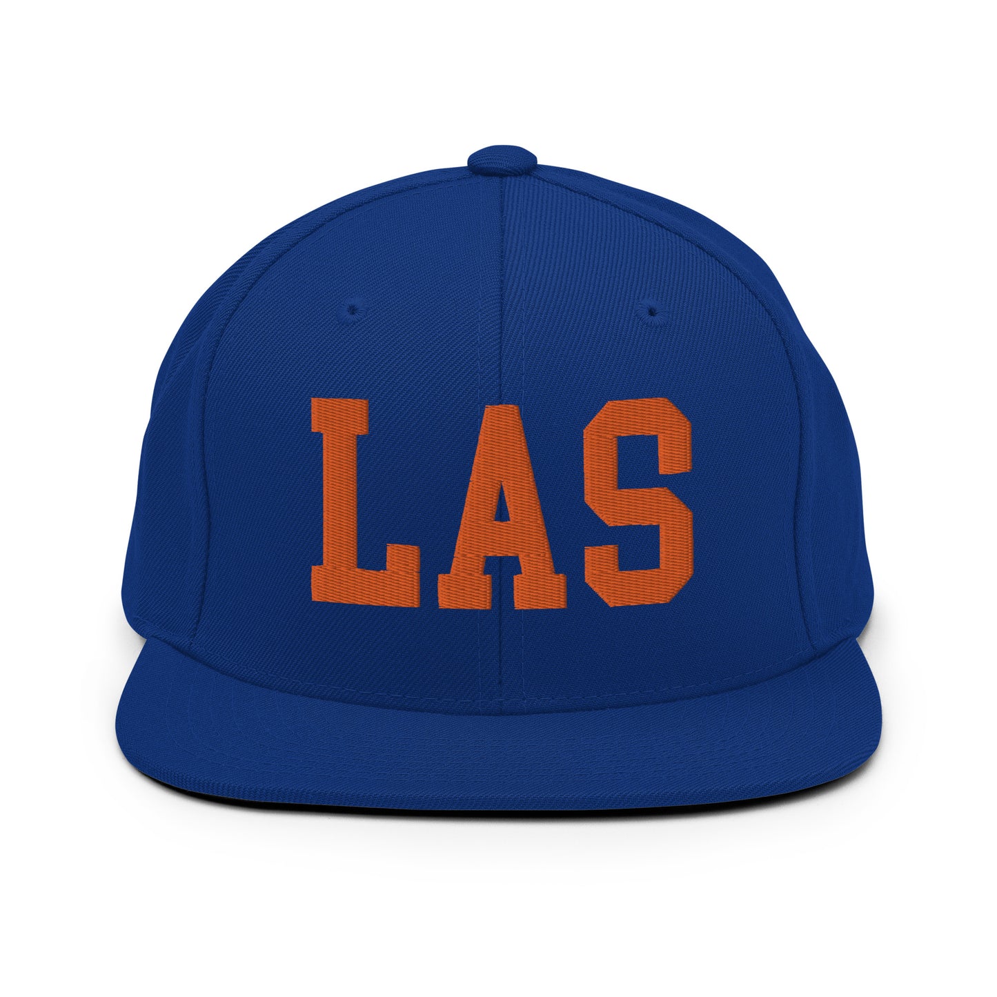 College-Style Classic Snapback Hat • Orange • LAS Las Vegas • YHM Designs - Image 15