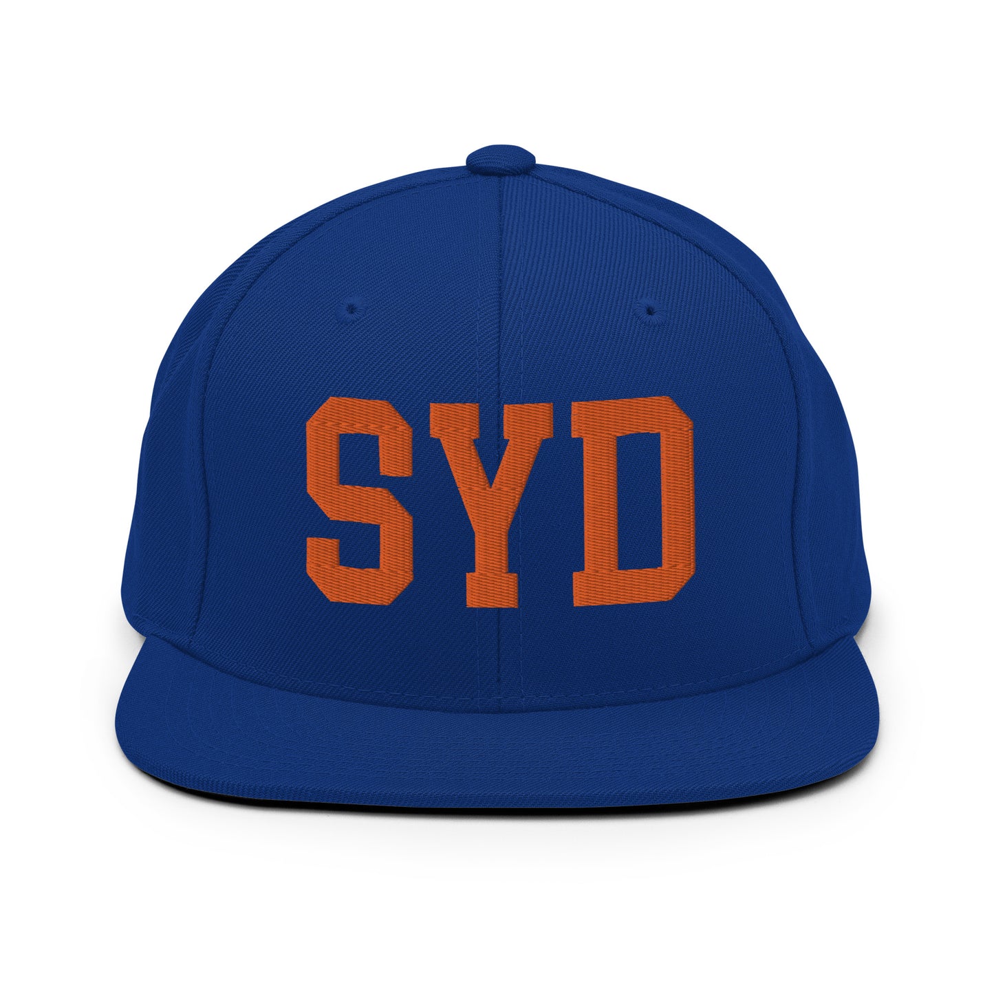 College-Style Classic Snapback Hat • Orange • SYD Sydney • YHM Designs - Image 15