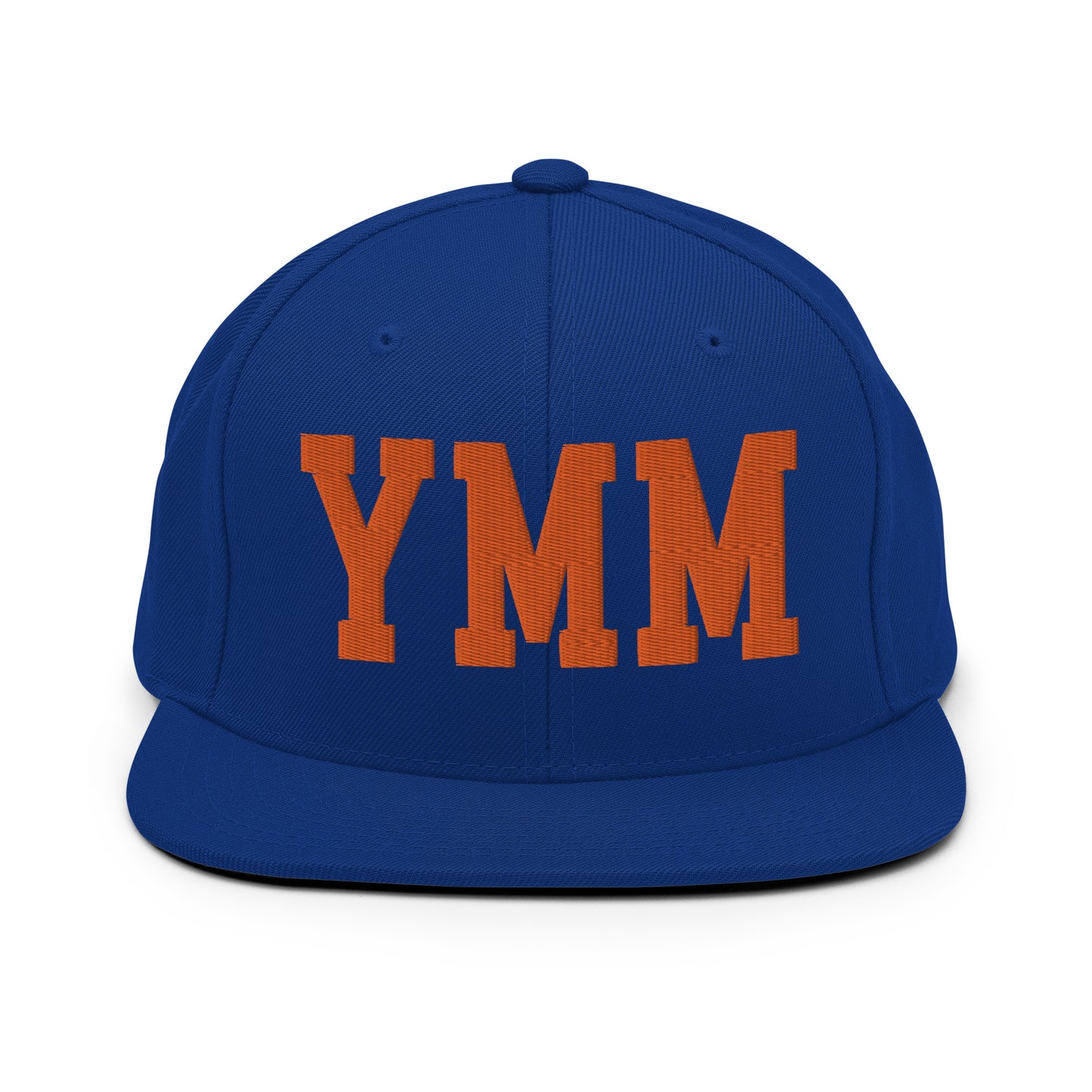 College-Style Classic Snapback Hat • Orange • YMM Fort McMurray • YHM Designs - Image 15