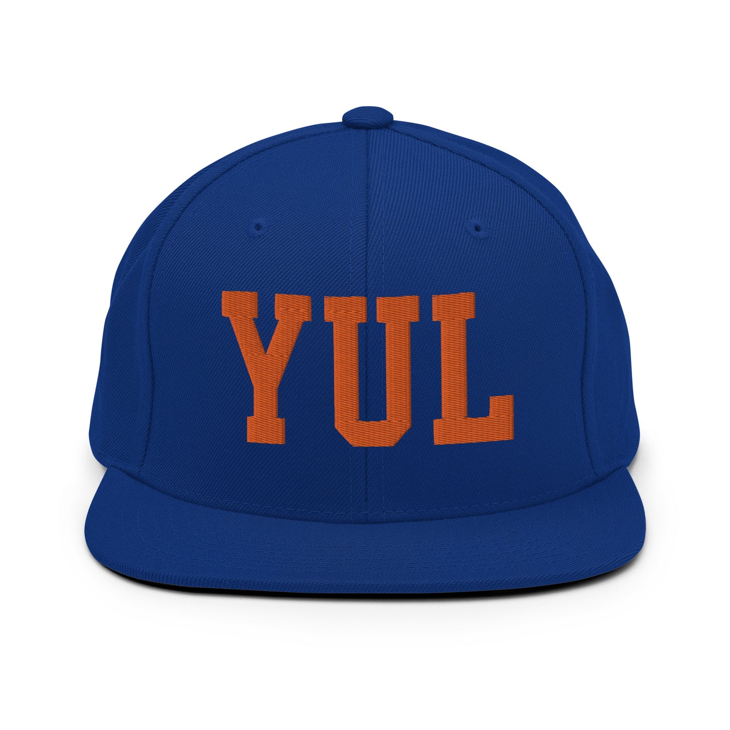 College-Style Classic Snapback Hat • Orange • YUL Montreal • YHM Designs - Image 15