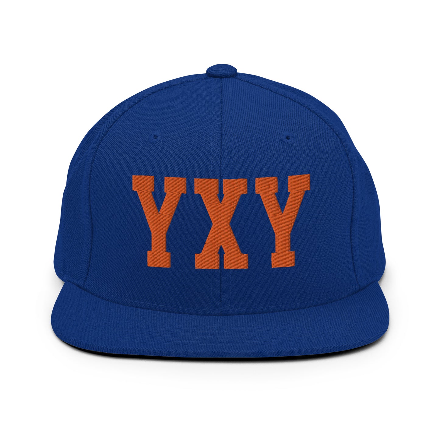 College-Style Classic Snapback Hat • Orange • YXY Whitehorse • YHM Designs - Image 15
