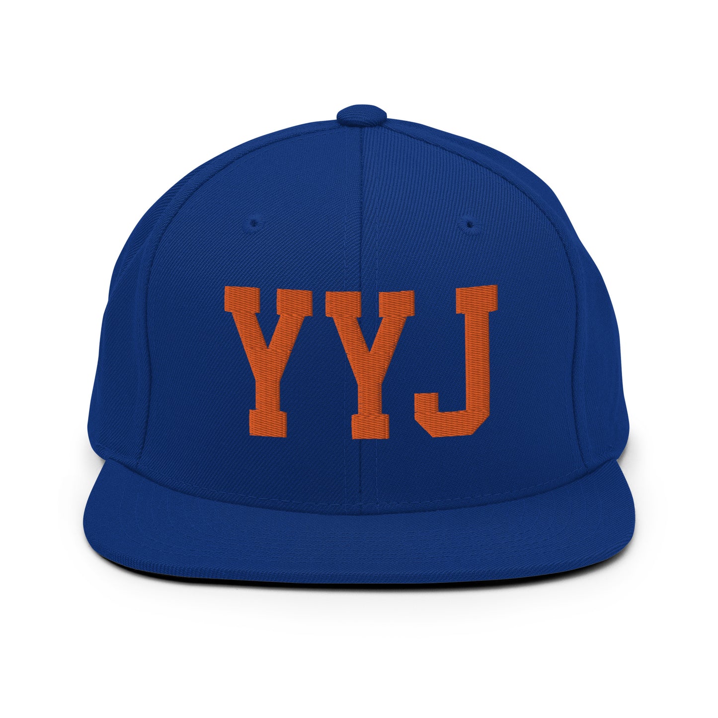 College-Style Classic Snapback Hat • Orange • YYJ Victoria • YHM Designs - Image 15