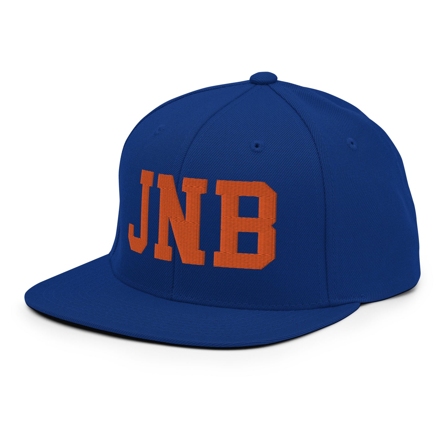College-Style Classic Snapback Hat • Orange • JNB Johannesburg • YHM Designs - Image 17