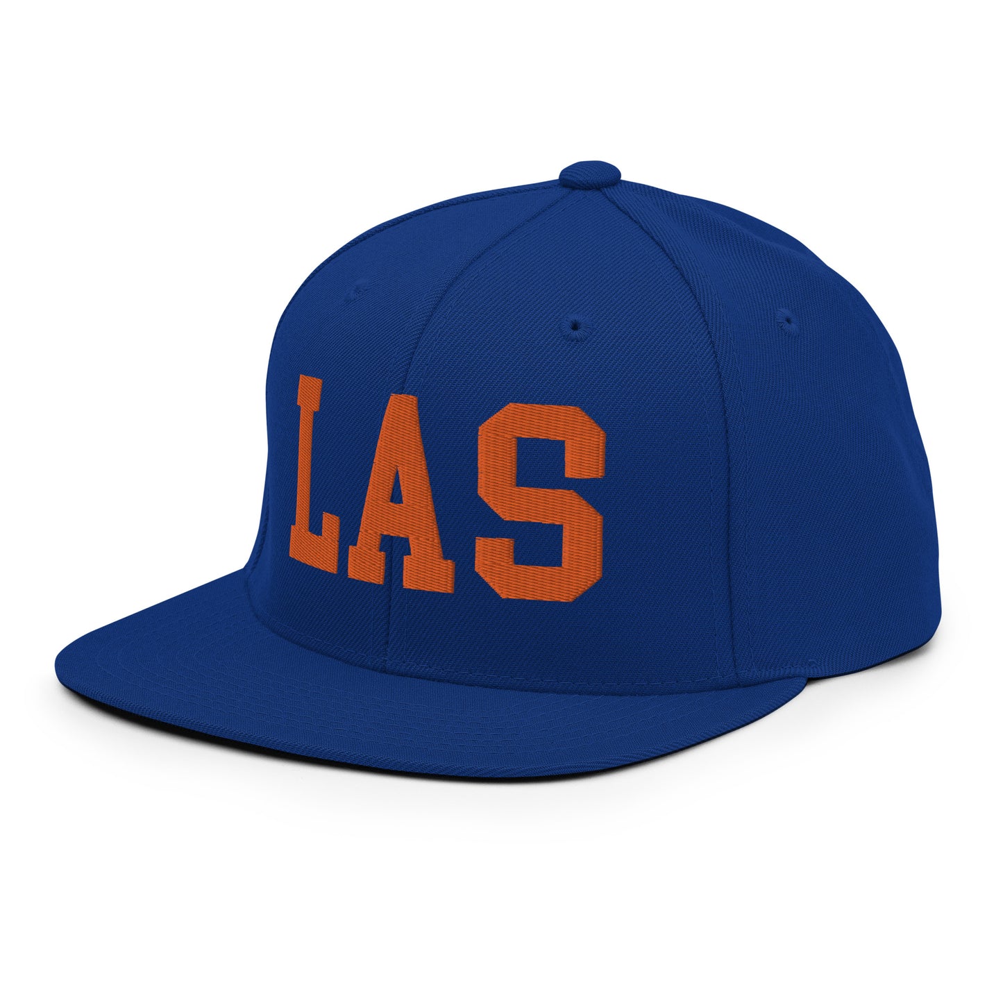 College-Style Classic Snapback Hat • Orange • LAS Las Vegas • YHM Designs - Image 17
