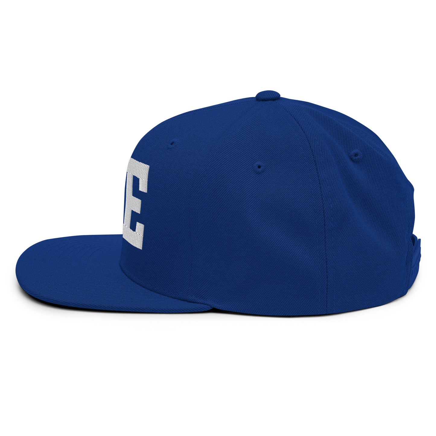 College-Style Classic Snapback Hat • White • VIE Vienna • YHM Designs - Image 14