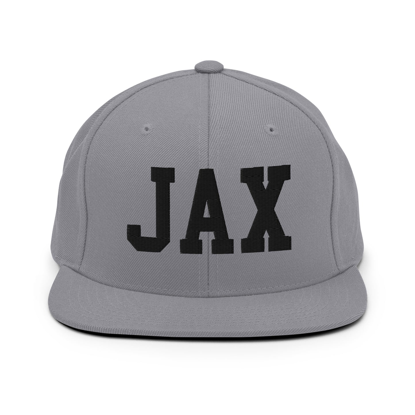 College-Style Classic Snapback Hat • Black • JAX Jacksonville Souvenir • YHM Designs - Image 19