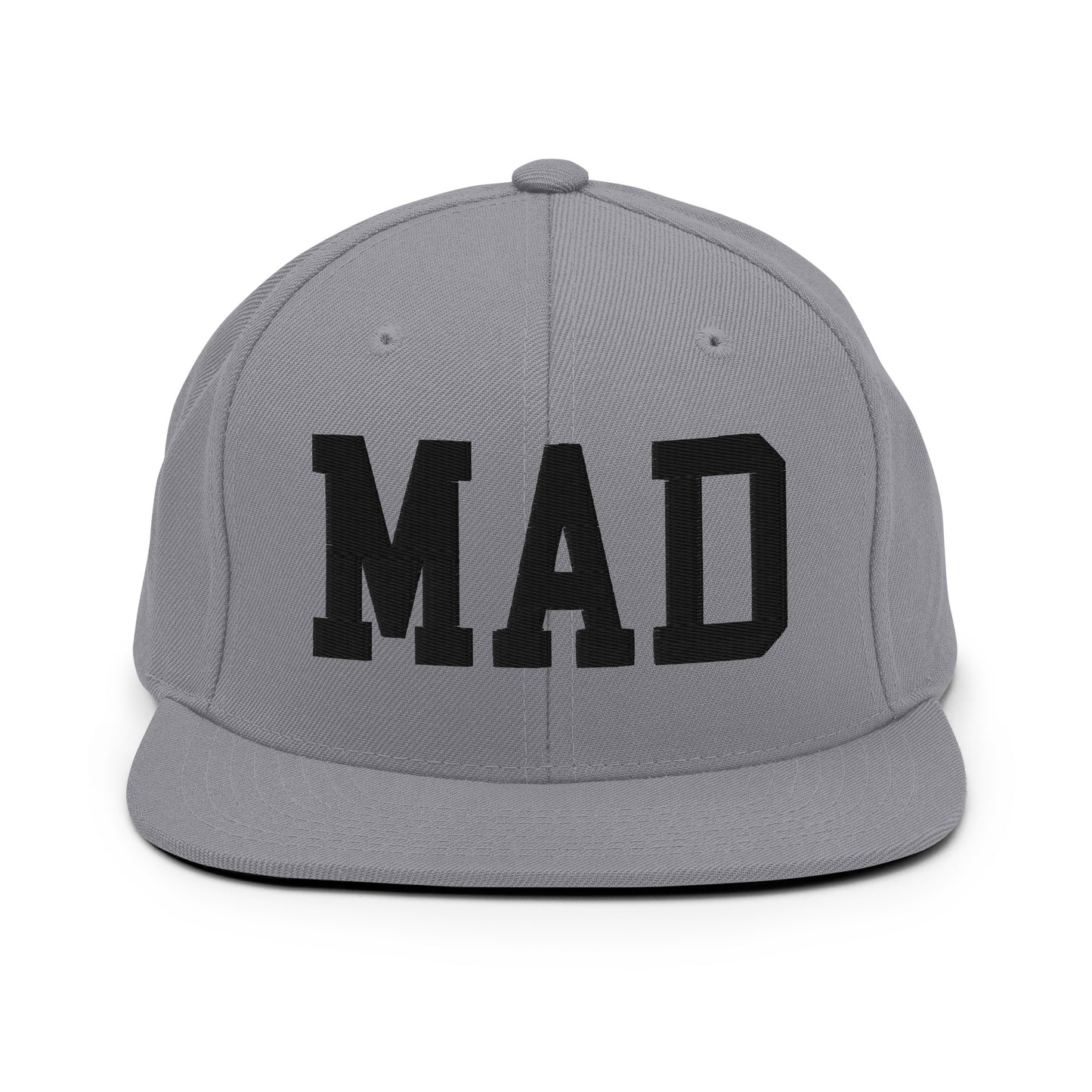 College-Style Classic Snapback Hat • Black • MAD Madrid • YHM Designs - Image 19