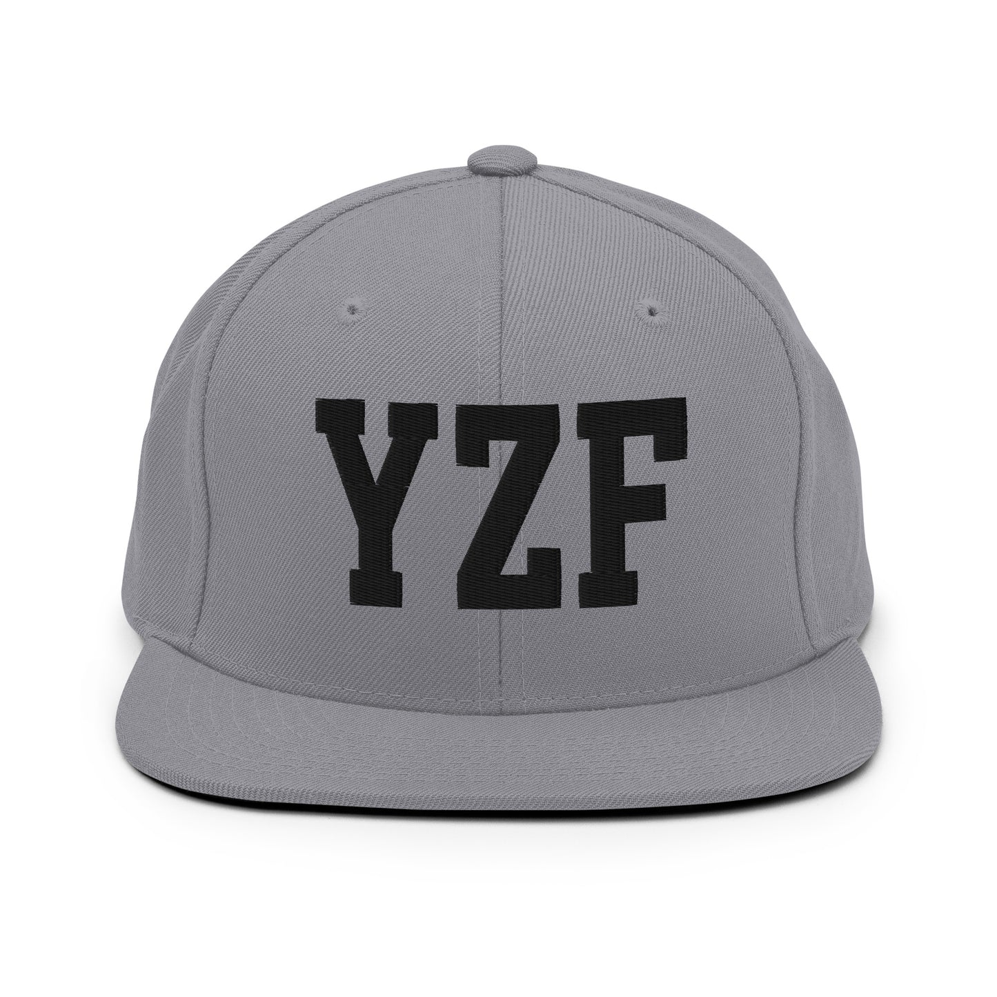 College-Style Classic Snapback Hat • Black • YZF Yellowknife Souvenir • YHM Designs - Image 19