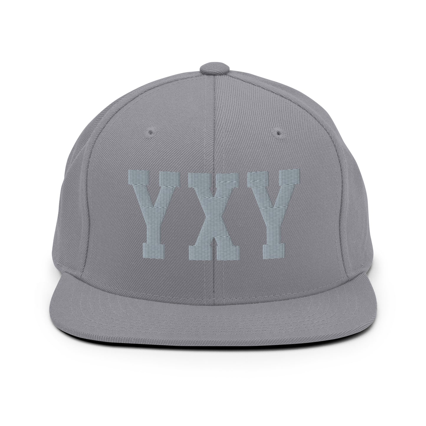 College-Style Classic Snapback Hat • Grey • YXY Whitehorse Souvenir • YHM Designs - Image 14
