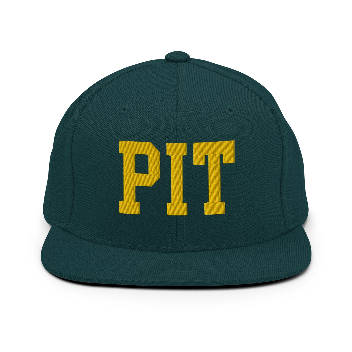 College-Style Classic Snapback Hat • Gold • PIT Pittsburgh • YHM Designs - Image 14