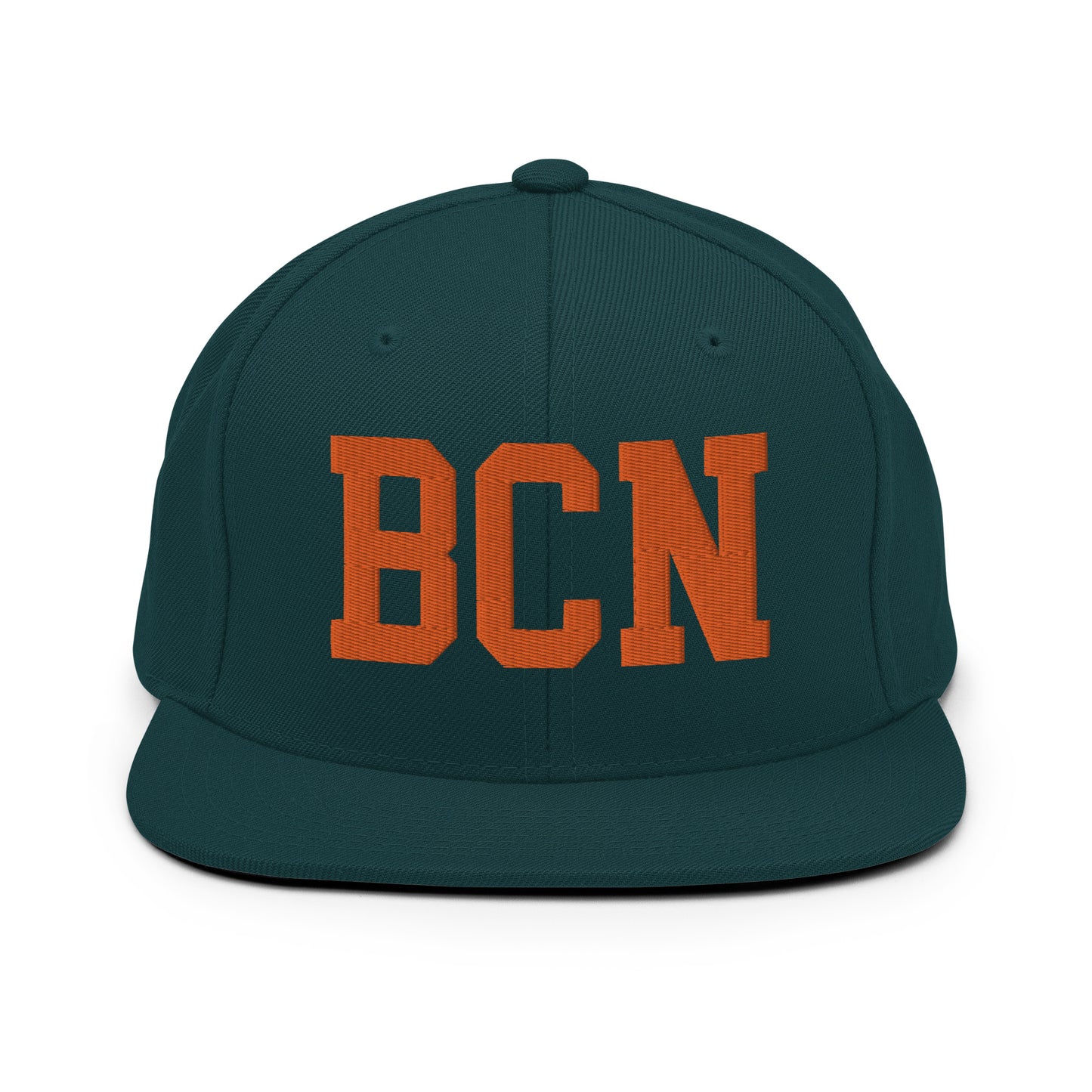 College-Style Classic Snapback Hat • Orange • BCN Barcelona • YHM Designs - Image 23