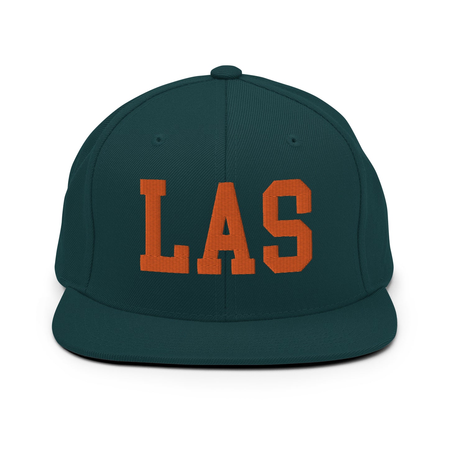 College-Style Classic Snapback Hat • Orange • LAS Las Vegas • YHM Designs - Image 23