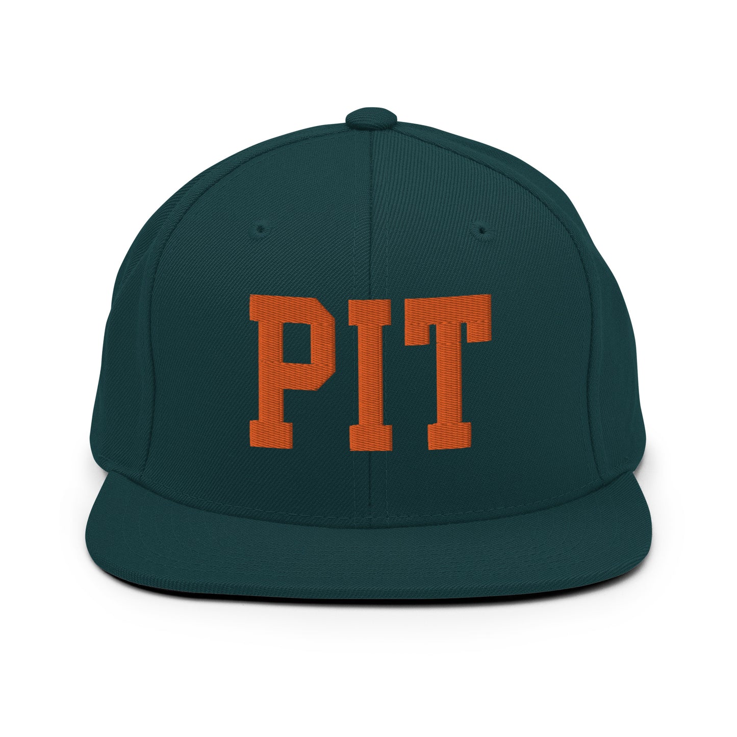 College-Style Classic Snapback Hat • Orange • PIT Pittsburgh • YHM Designs - Image 23
