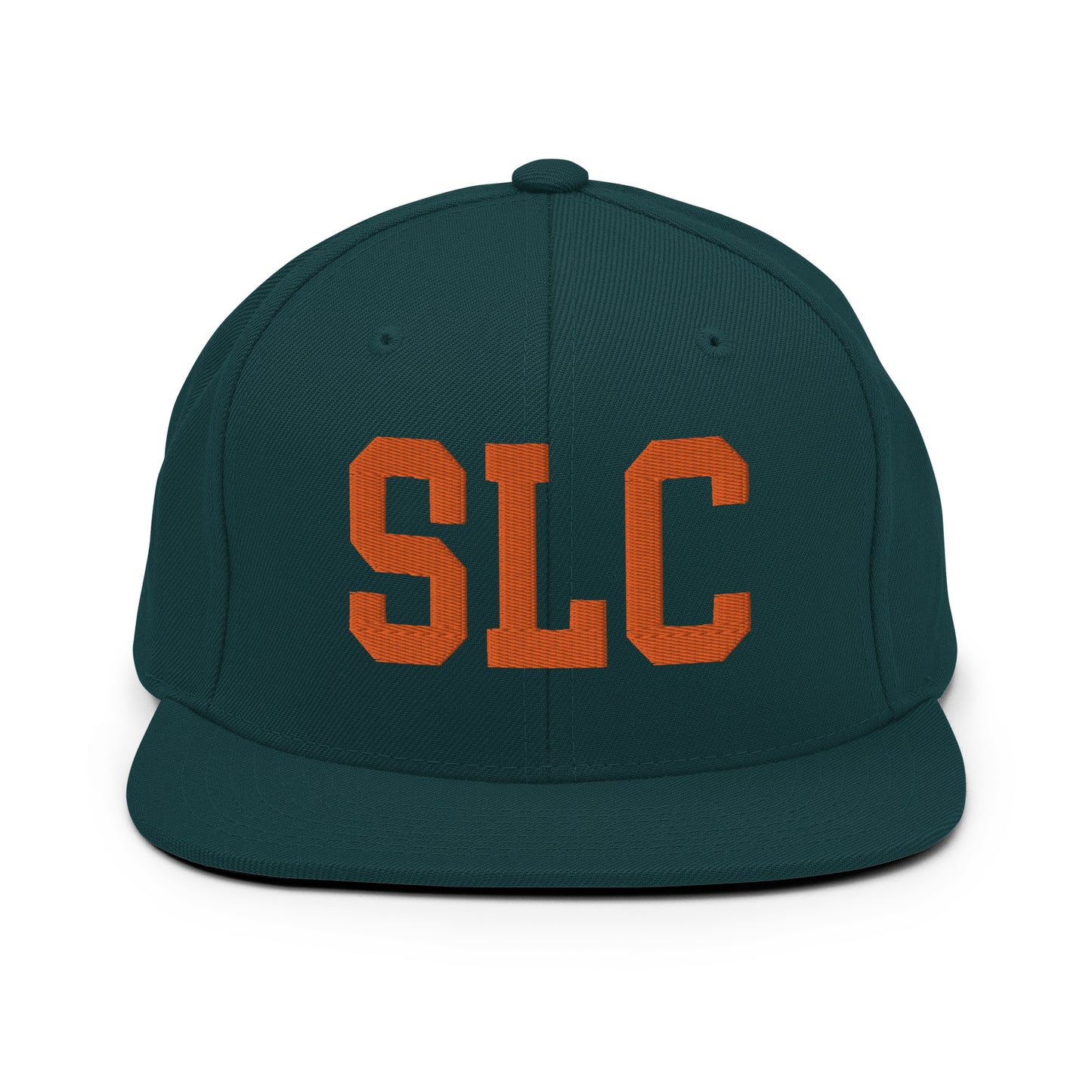 College-Style Classic Snapback Hat • Orange • SLC Salt Lake City • YHM Designs - Image 23