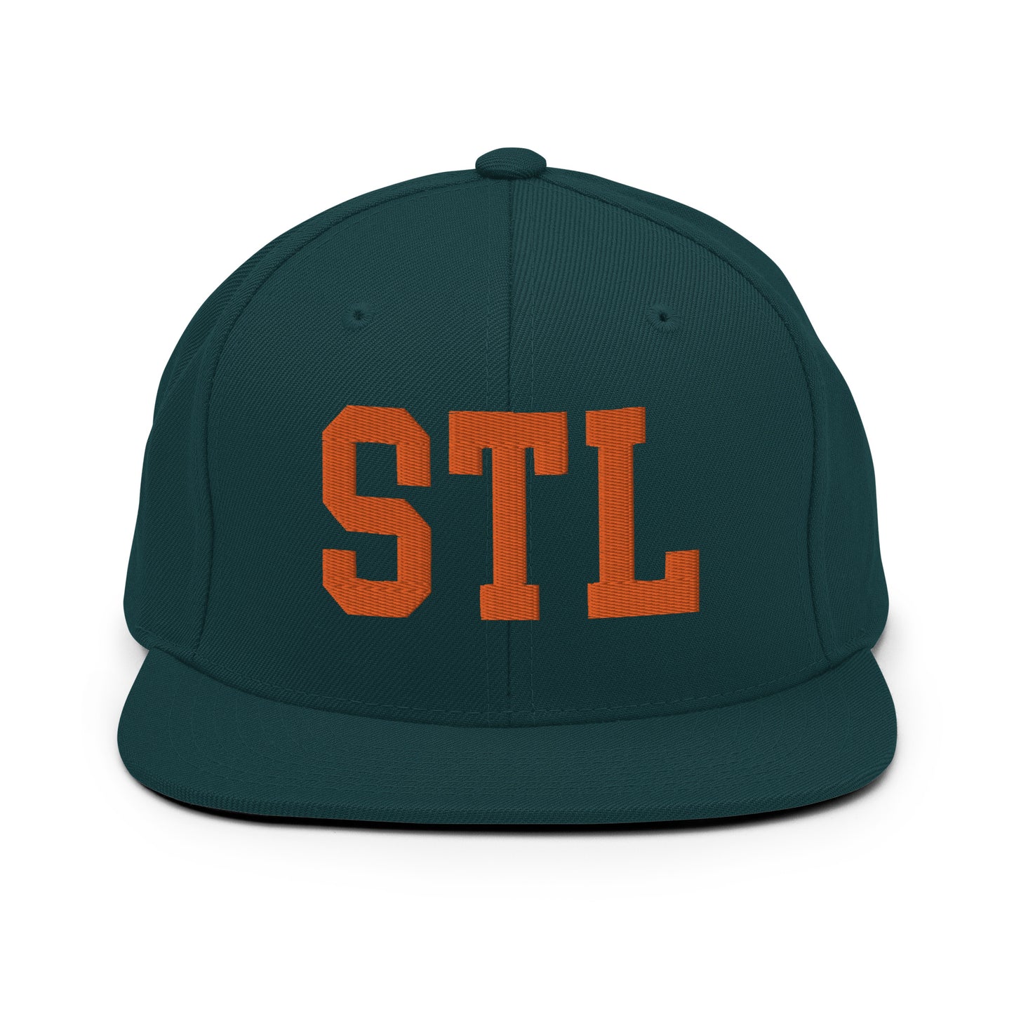 College-Style Classic Snapback Hat • Orange • STL St. Louis • YHM Designs - Image 23