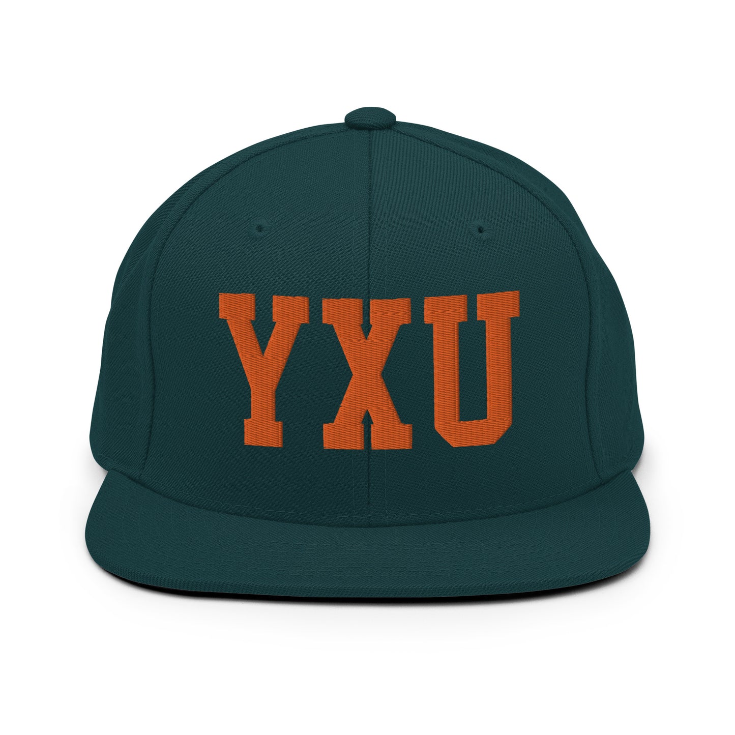 College-Style Classic Snapback Hat • Orange • YXU London • YHM Designs - Image 23