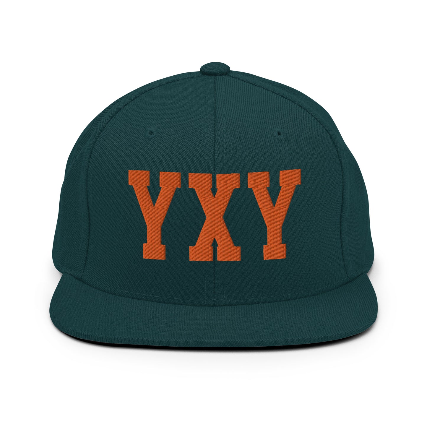 College-Style Classic Snapback Hat • Orange • YXY Whitehorse • YHM Designs - Image 23