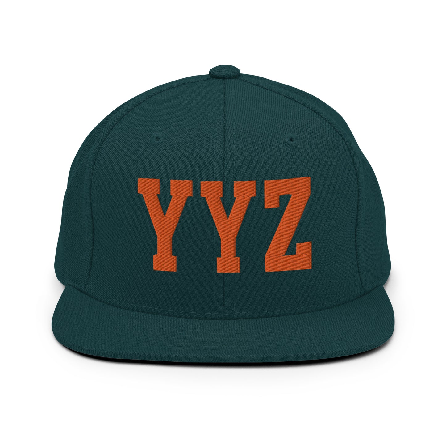 College-Style Classic Snapback Hat • Orange • YYZ Toronto • YHM Designs - Image 23