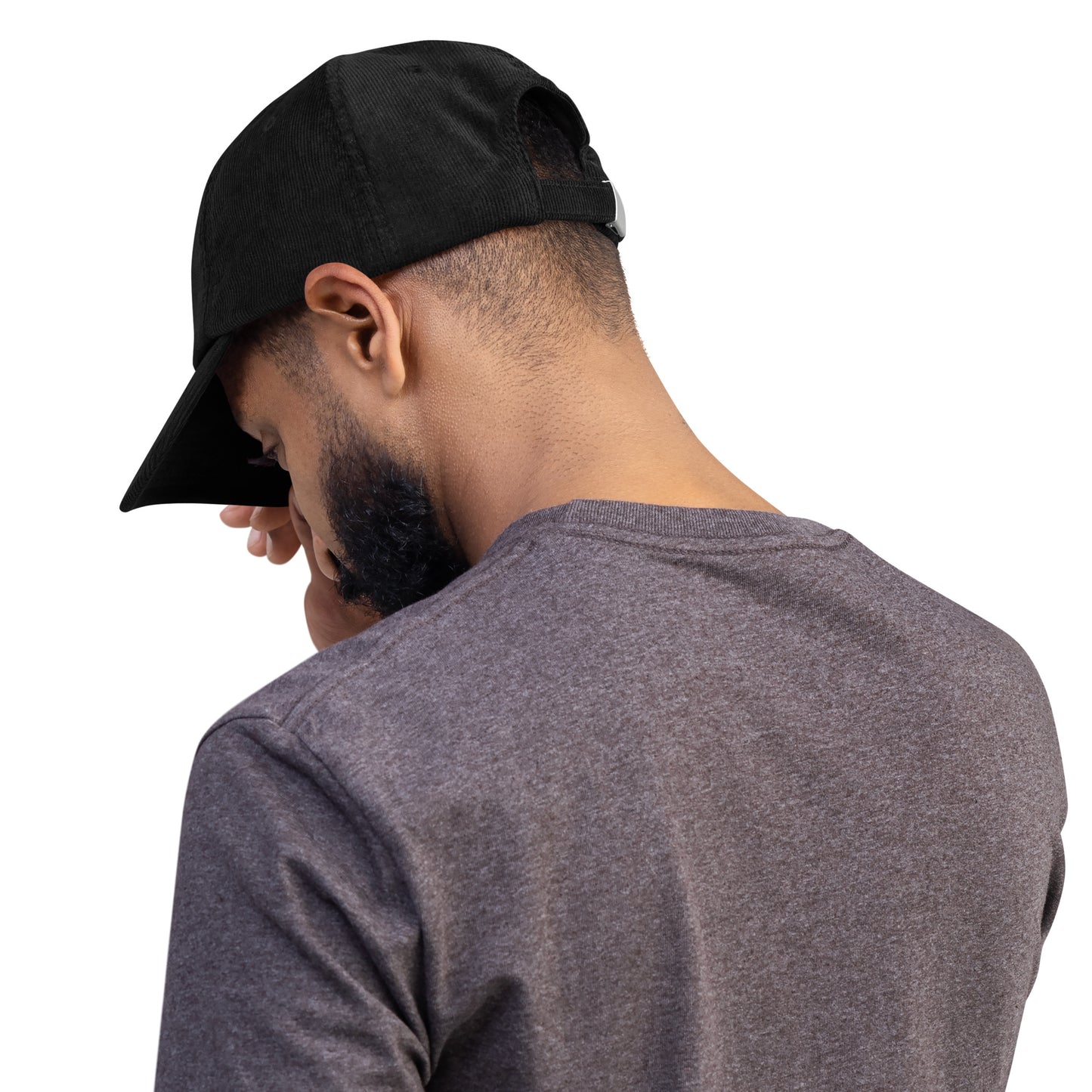 Souvenir Corduroy Hat - White • DEN Denver • YHM Designs - Image 03