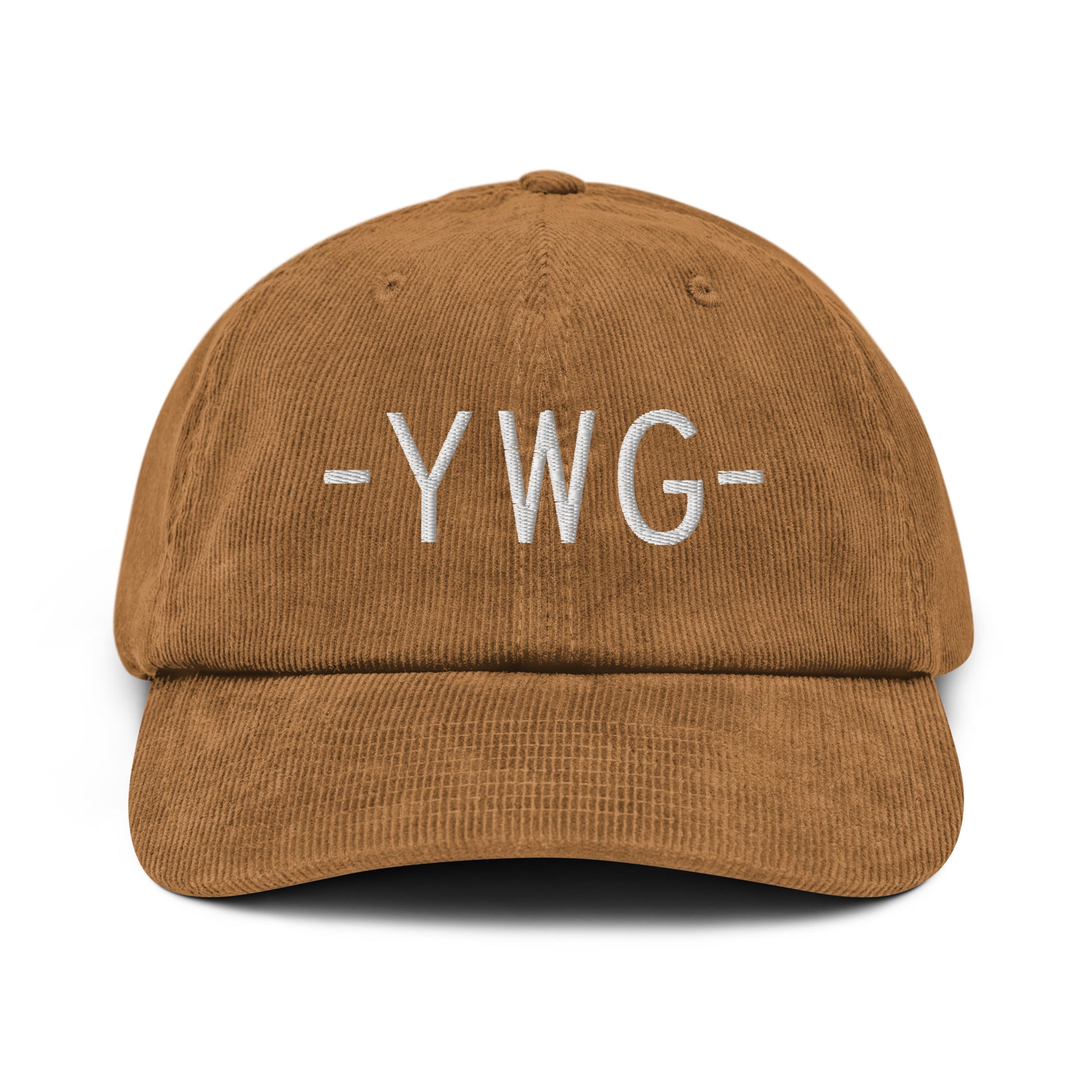 Souvenir Corduroy Hat - White • YWG Winnipeg • YHM Designs - Image 18