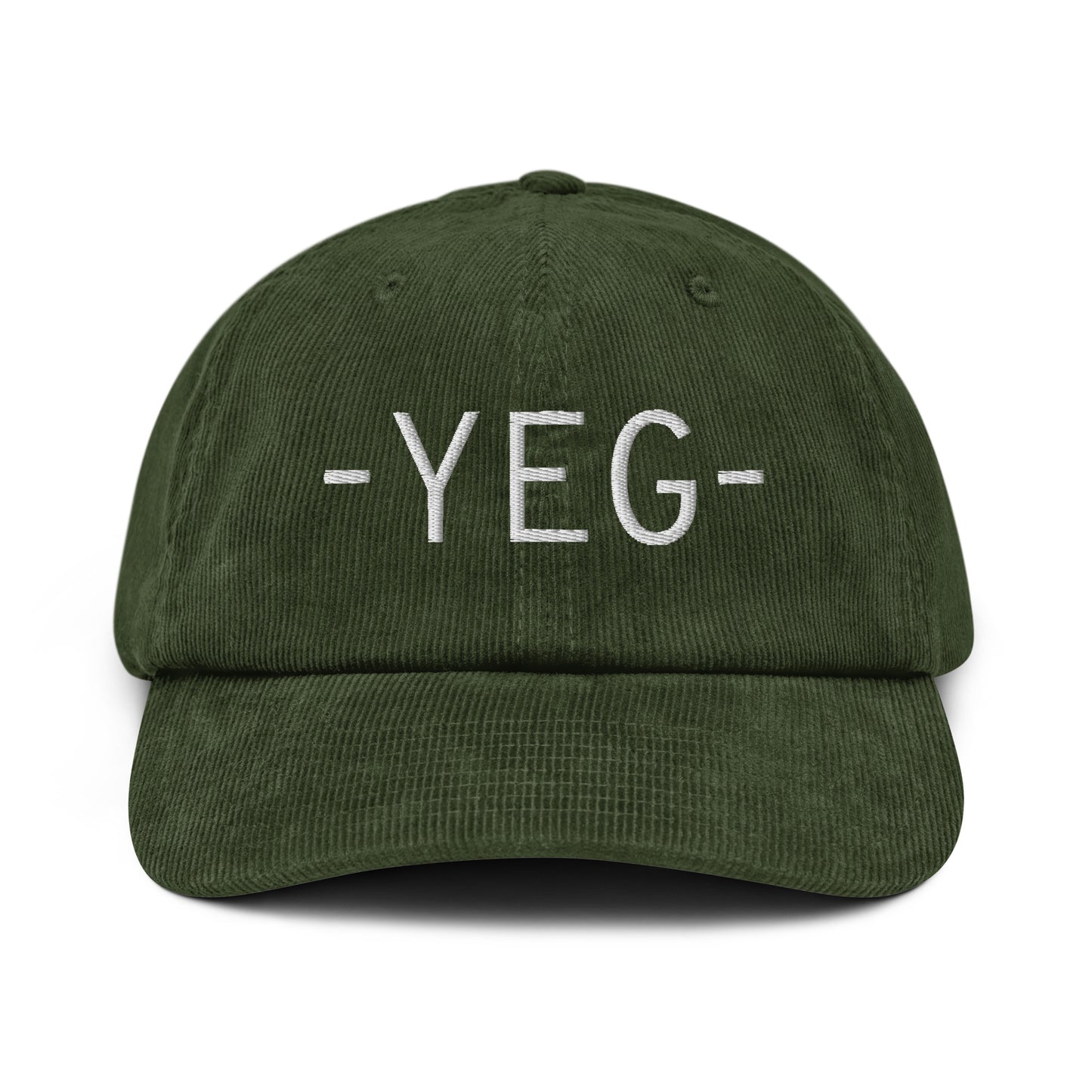 Souvenir Corduroy Hat - White • YEG Edmonton • YHM Designs - Image 16