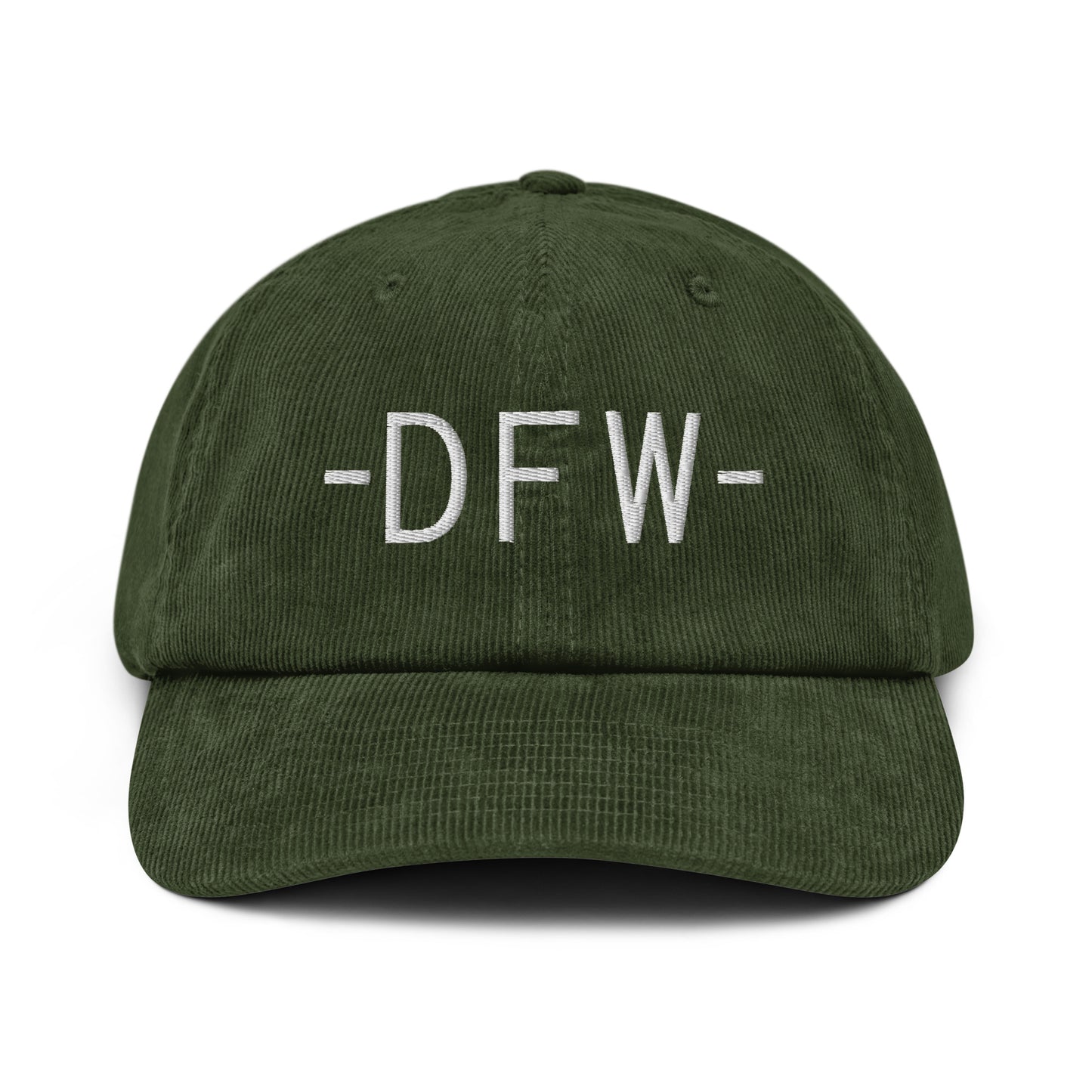 Souvenir Corduroy Hat - White • DFW Dallas • YHM Designs - Image 16