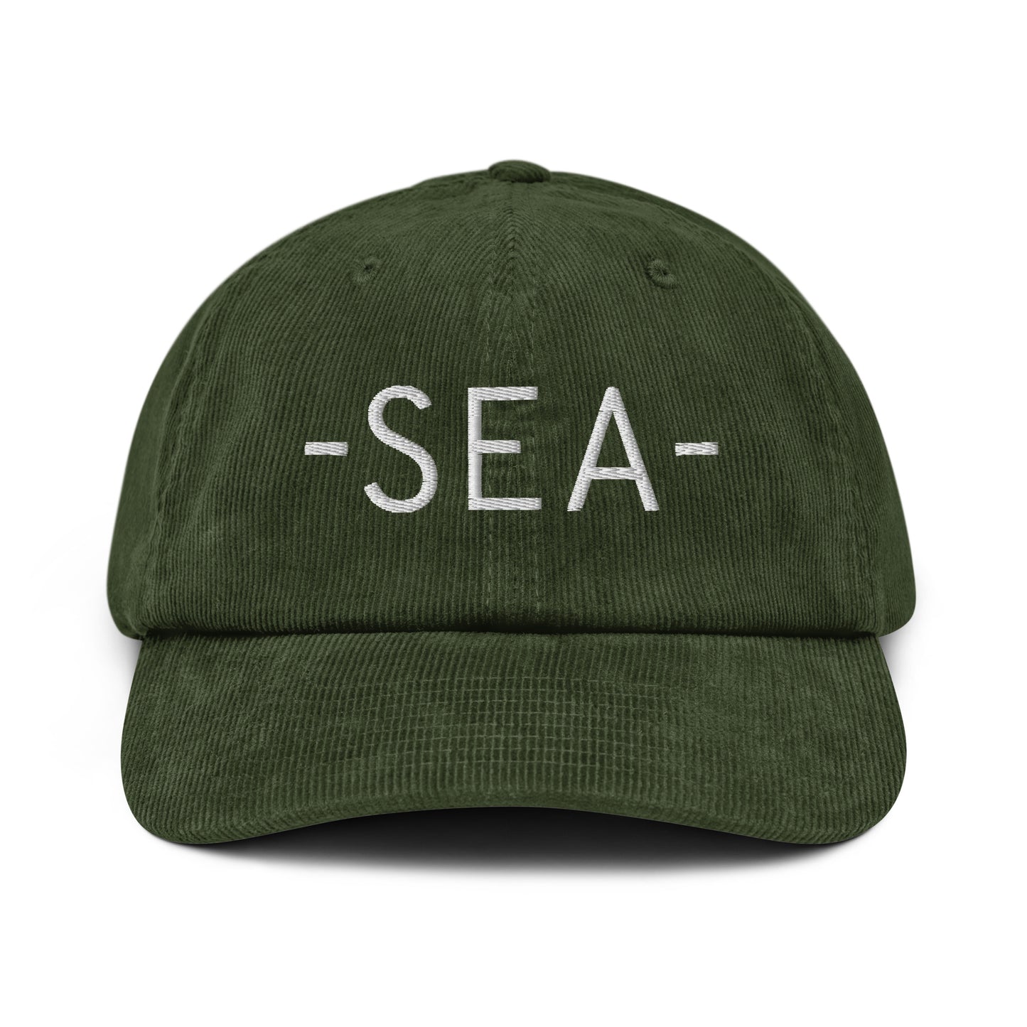 Souvenir Corduroy Hat - White • SEA Seattle • YHM Designs - Image 16