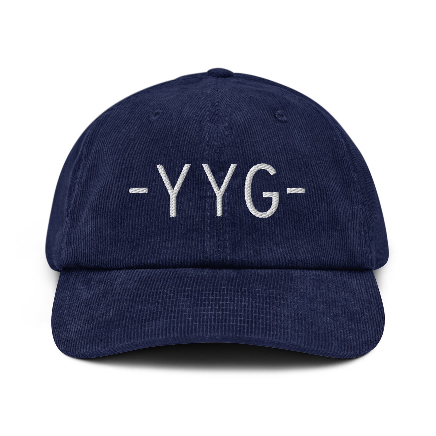 Souvenir Corduroy Hat - White • YYG Charlottetown • YHM Designs - Image 15