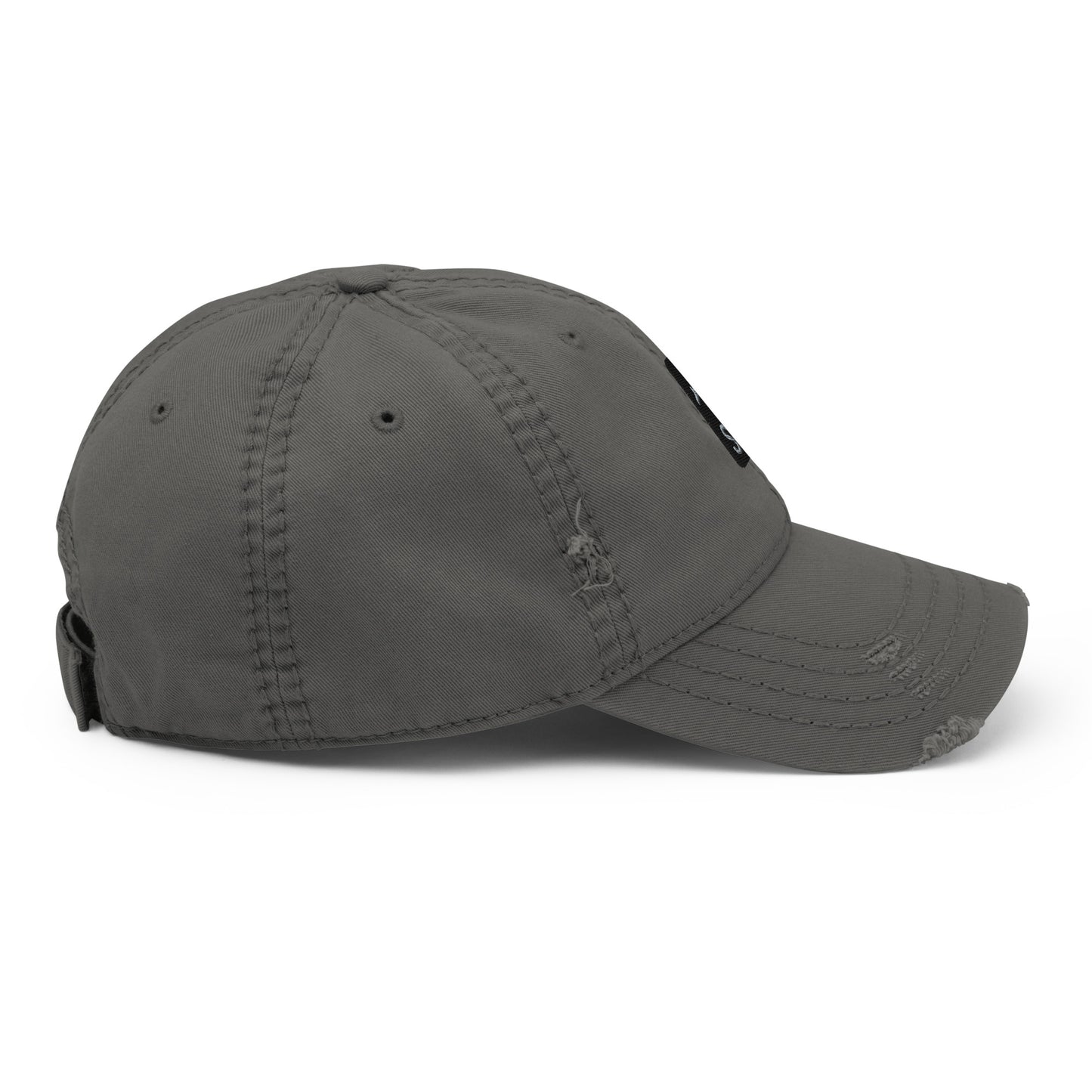 Jetliner Distressed Dad Hat • Grey • SAT San Antonio • YHM Designs - Image 11