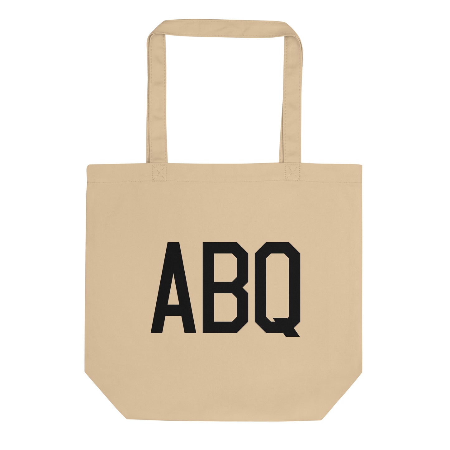 Aviation Gift Organic Tote - Black • ABQ Albuquerque • YHM Designs - Image 01