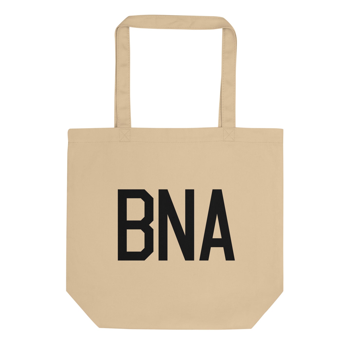 Aviation Gift Organic Tote - Black • BNA Nashville • YHM Designs - Image 01